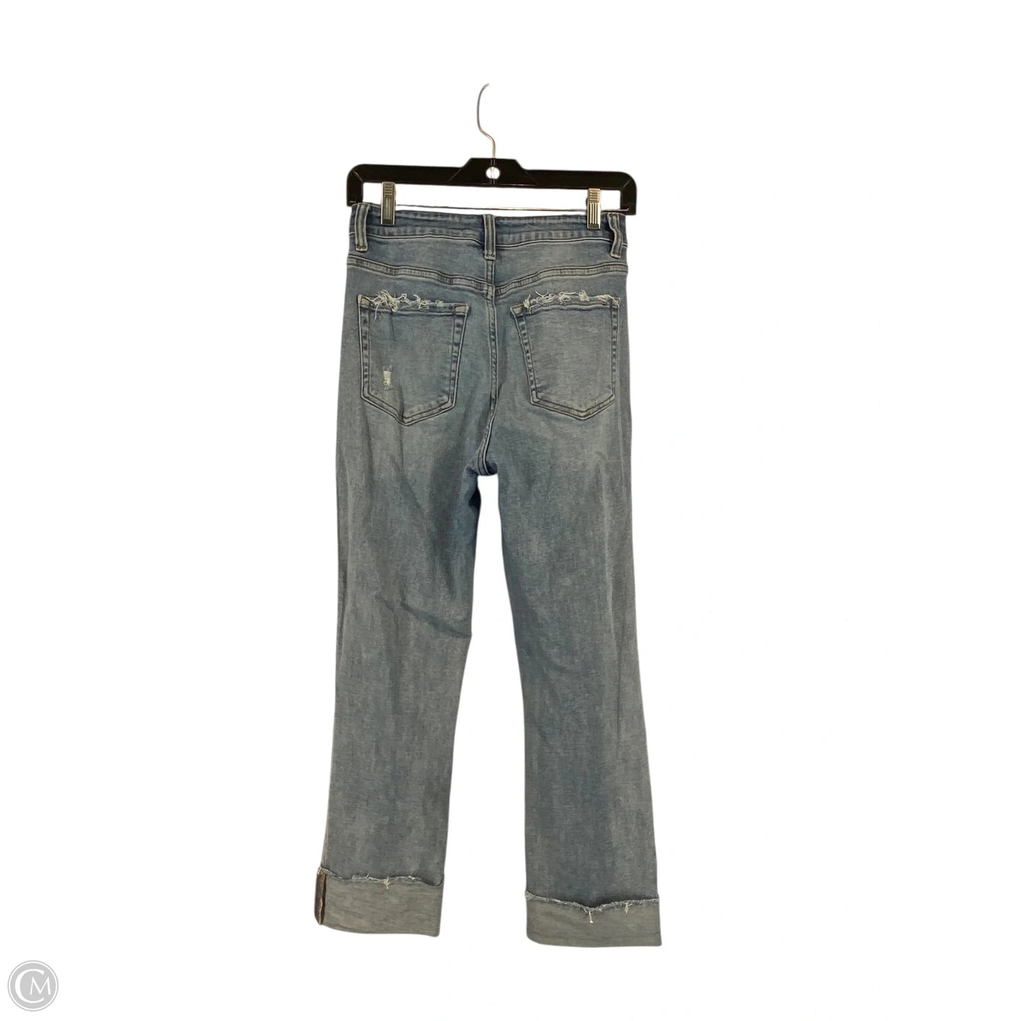 Jeans Straight By Vervet In Blue Denim, Size: 26