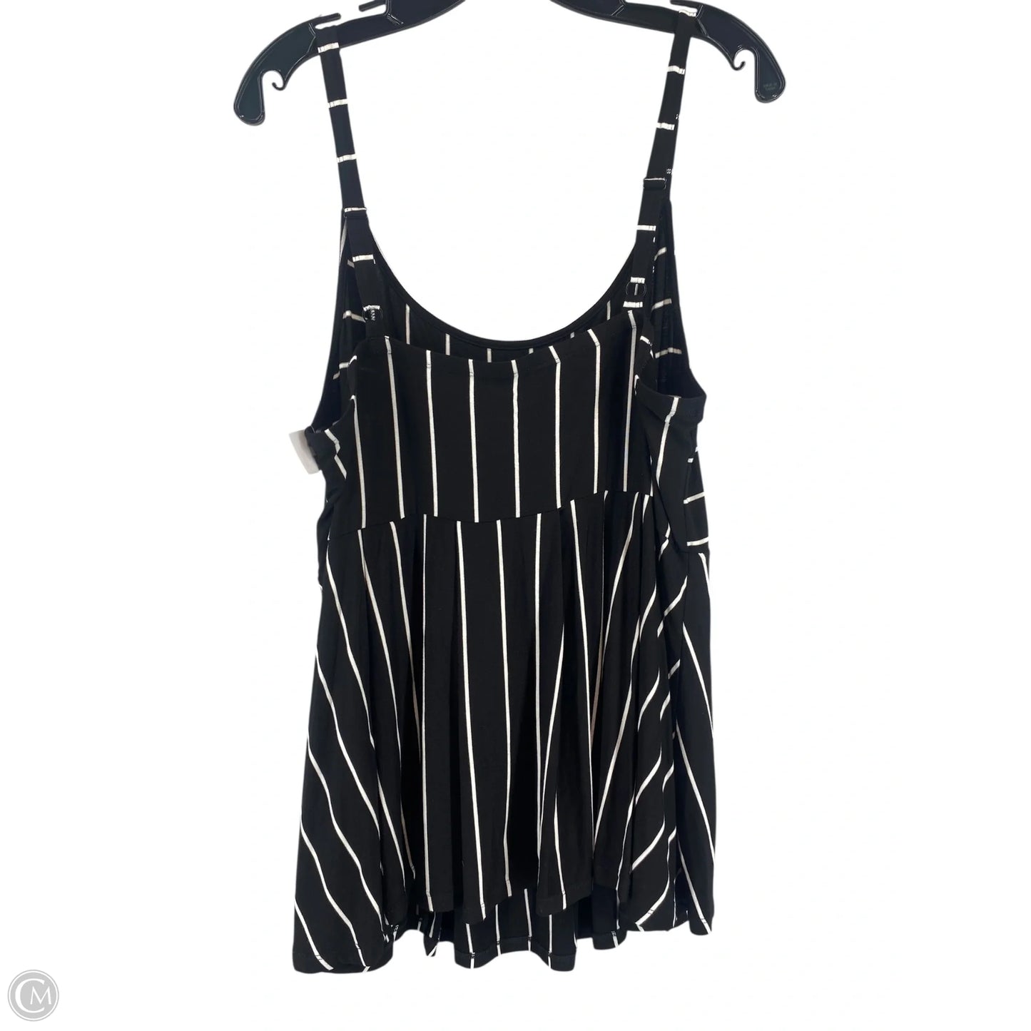 Top Sleeveless By Torrid In Striped Pattern, Size: 2x