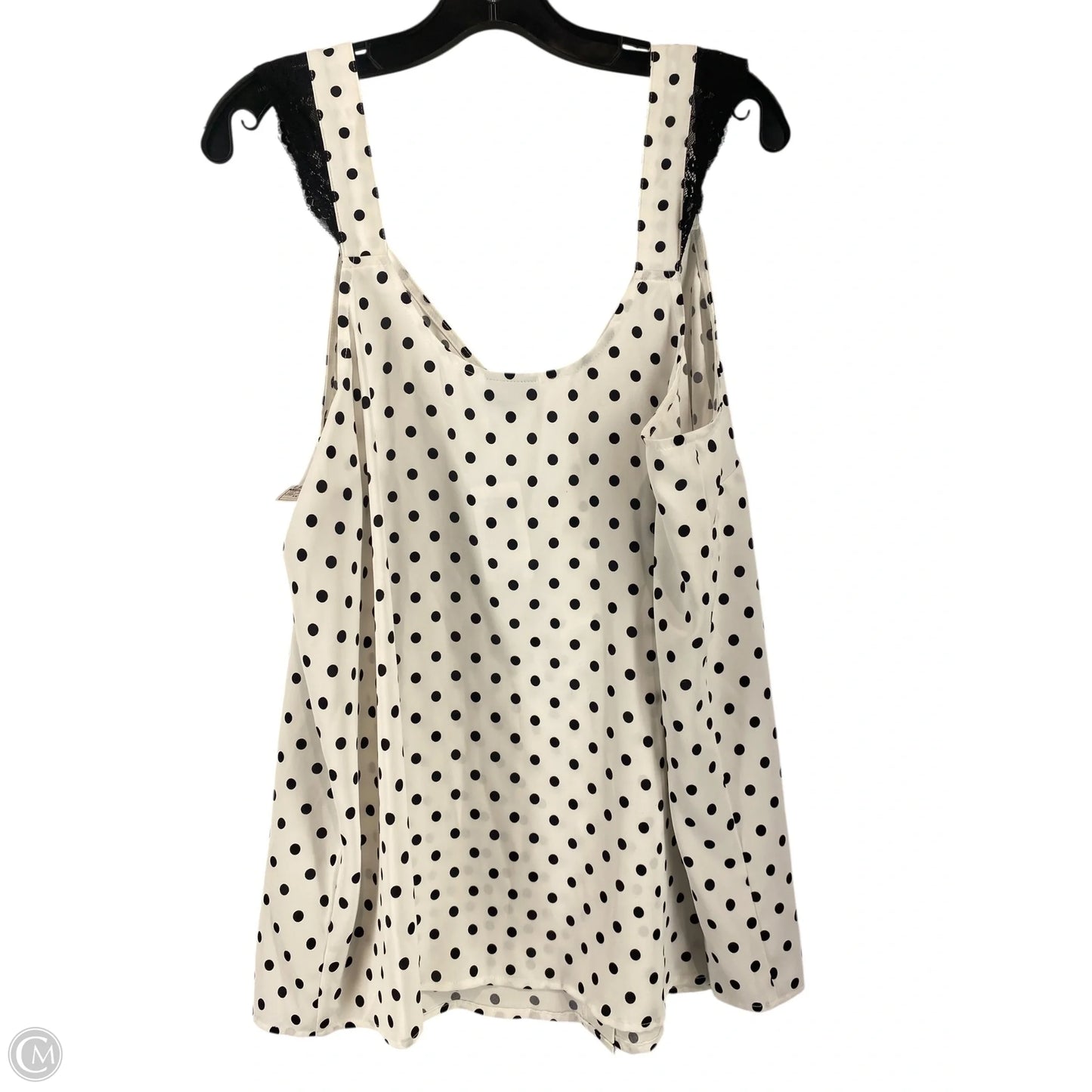 Top Sleeveless By Torrid In Polkadot Pattern, Size: 1x