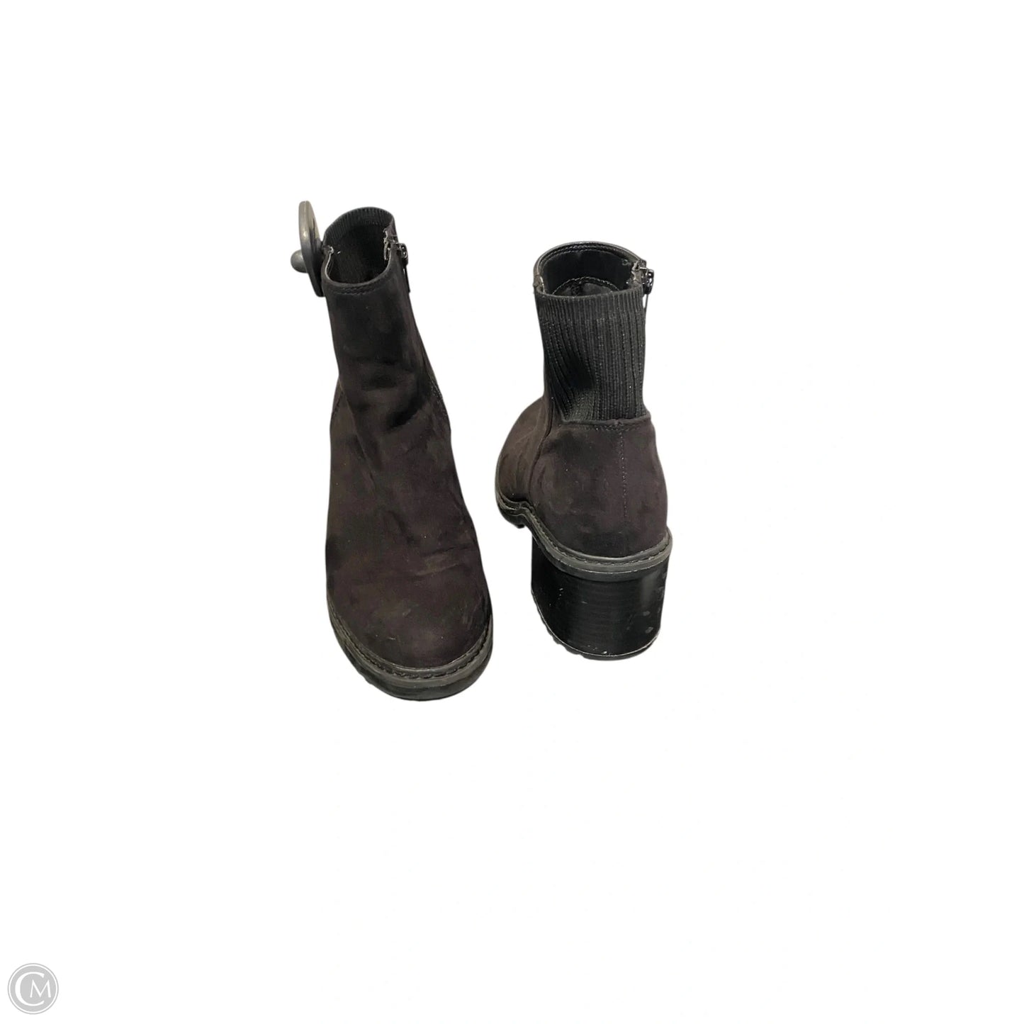 Boots Ankle Heels By A New Day In Black, Size: 8