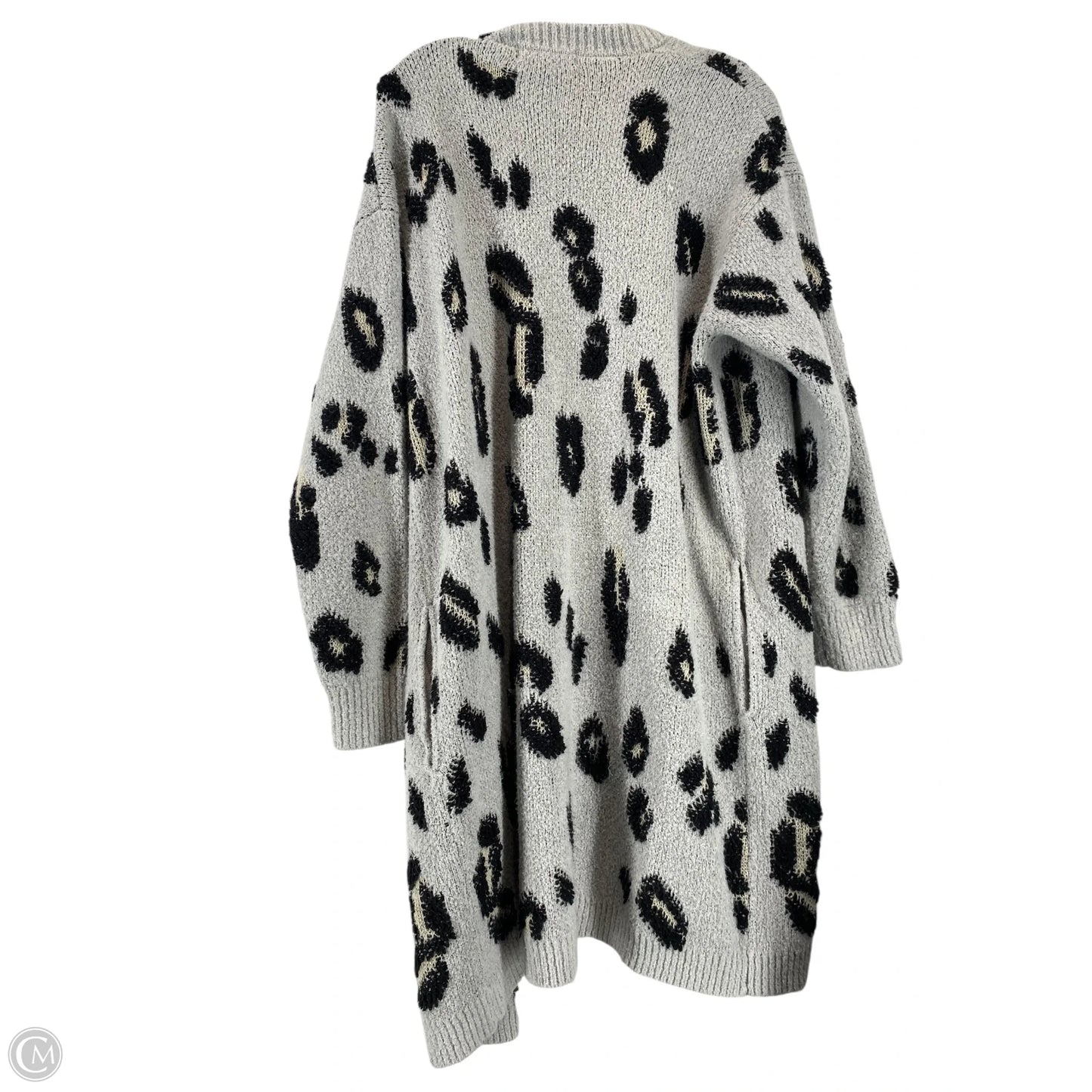 Cardigan By Knox Rose In Animal Print, Size: L