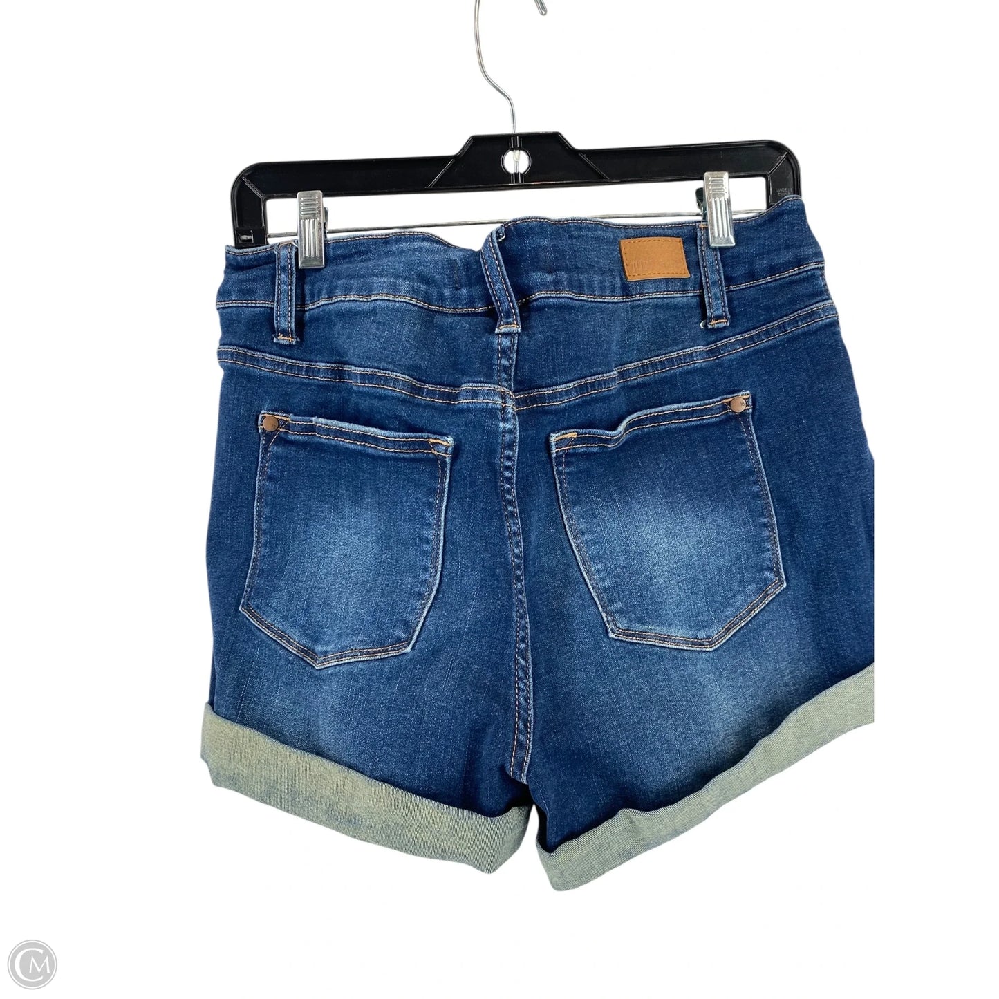 Shorts By Judy Blue In Blue Denim, Size: Xl