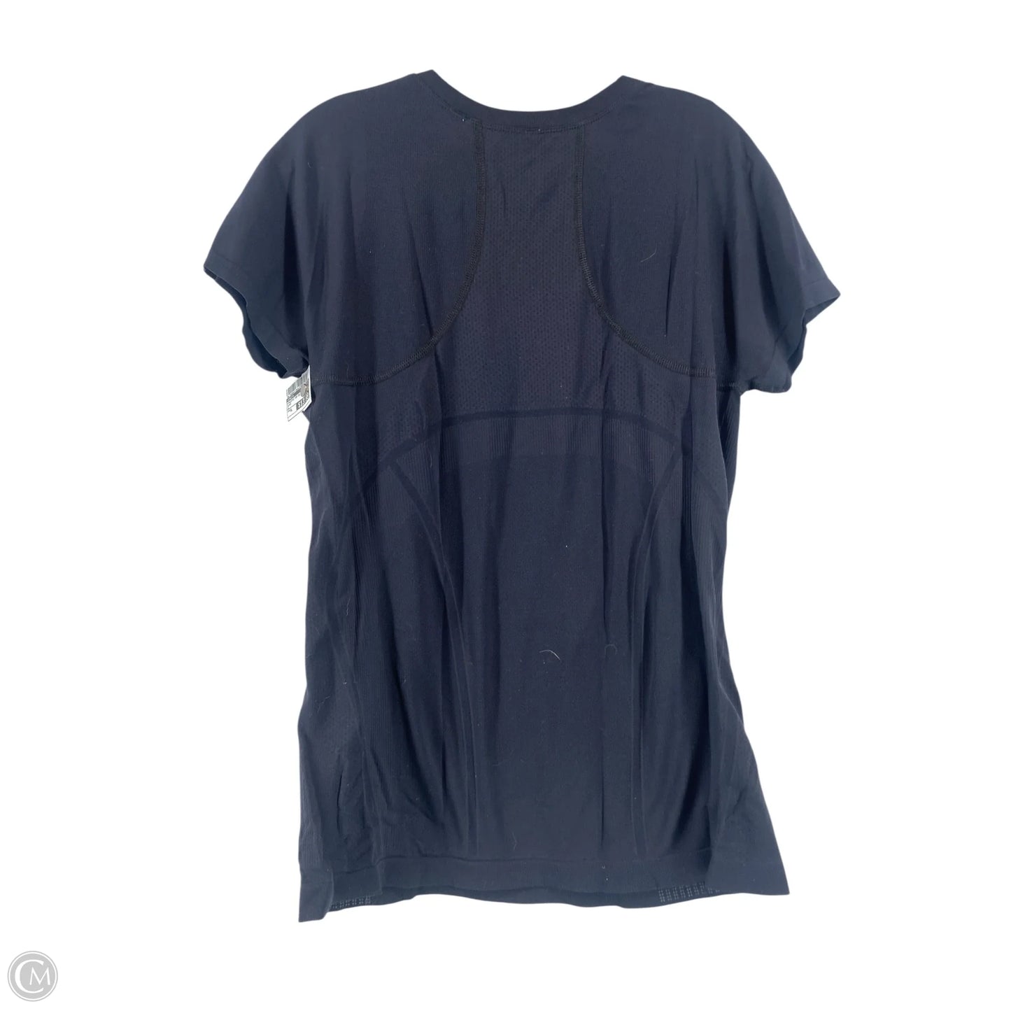 Athletic Top Short Sleeve By Athleta In Black, Size: Xl