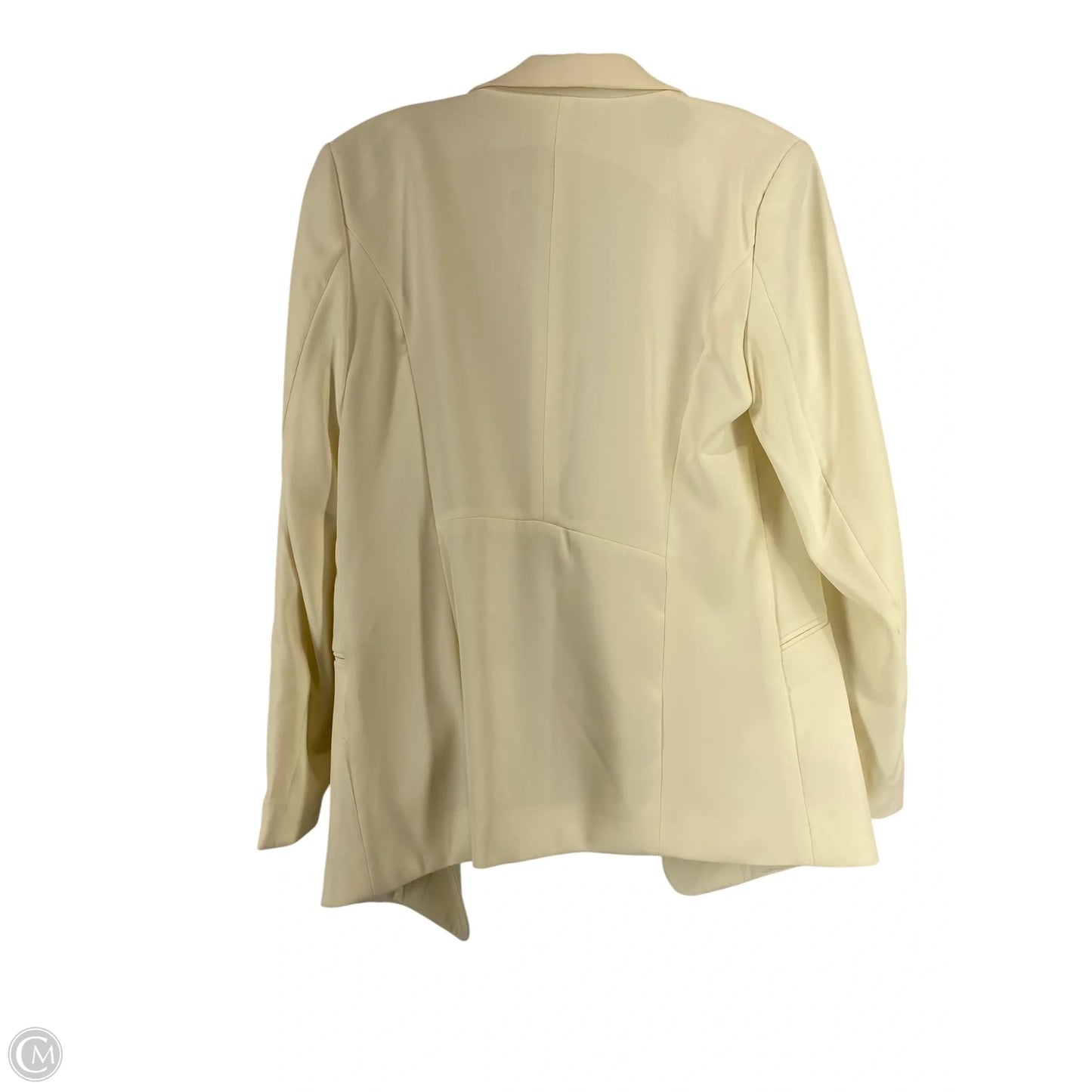 Blazer By H&m In Cream, Size: 12