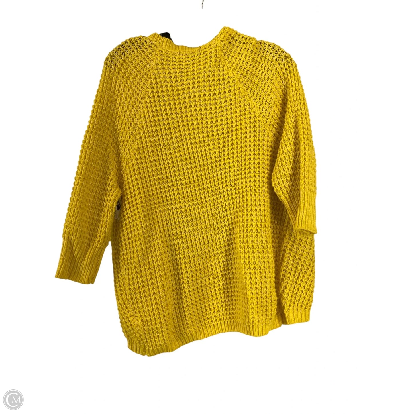 Cardigan By Takeout In Yellow, Size: S
