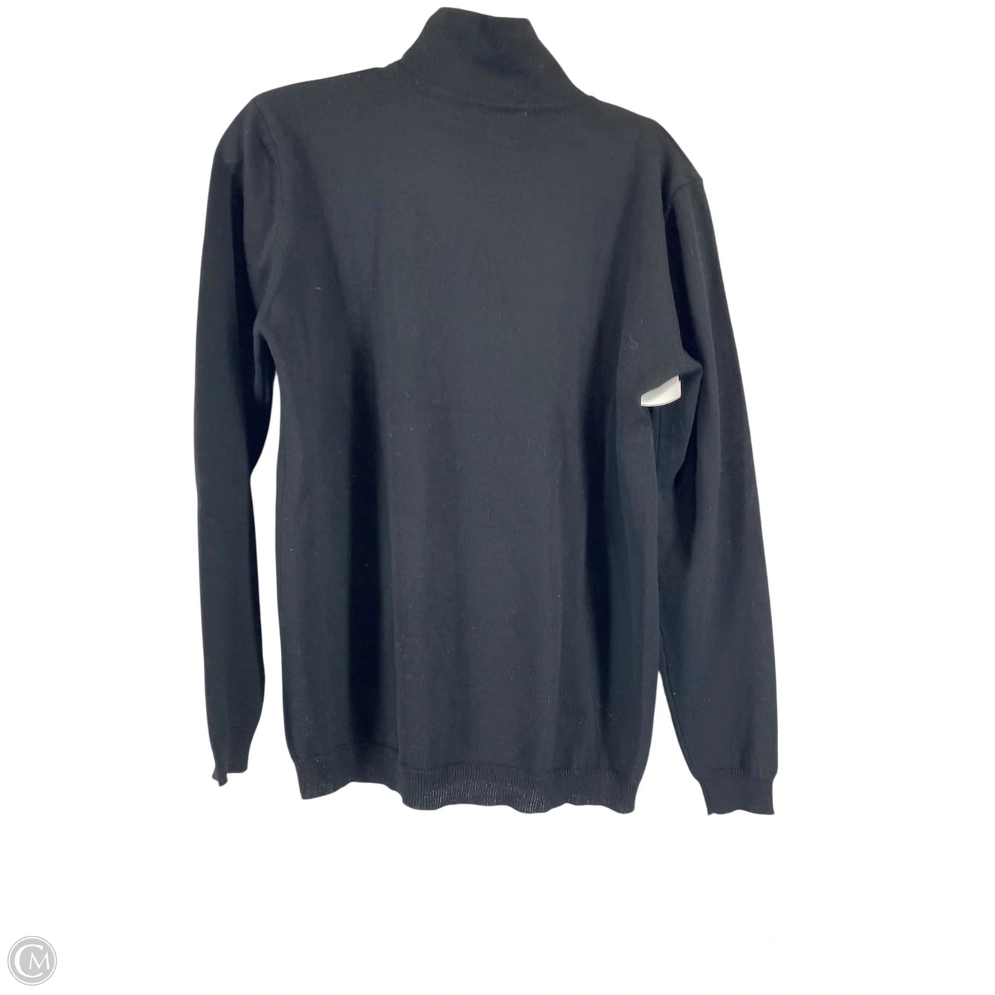 Top Long Sleeve By Nordstrom In Black, Size: M