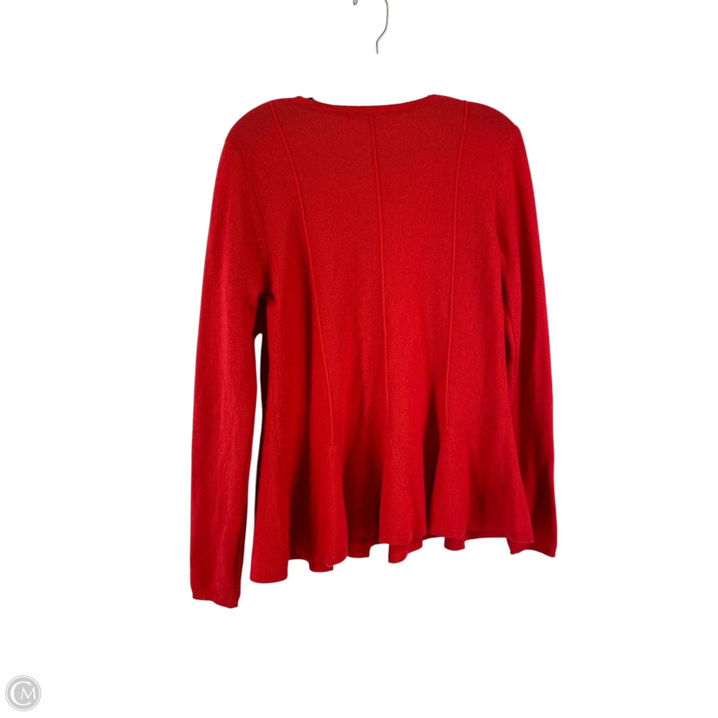 Top Long Sleeve By Antonio Melani In Red, Size: M