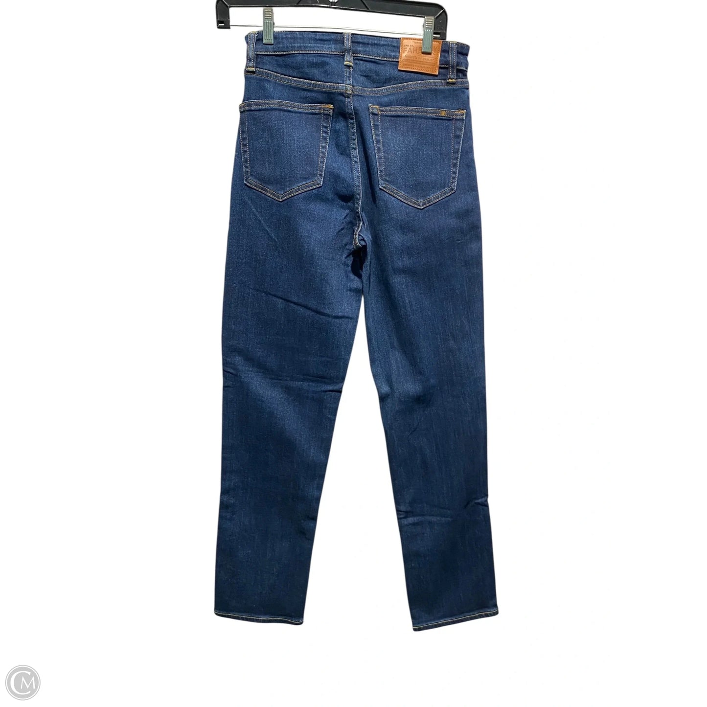 Jeans Straight By Faherty In Blue Denim, Size: 28