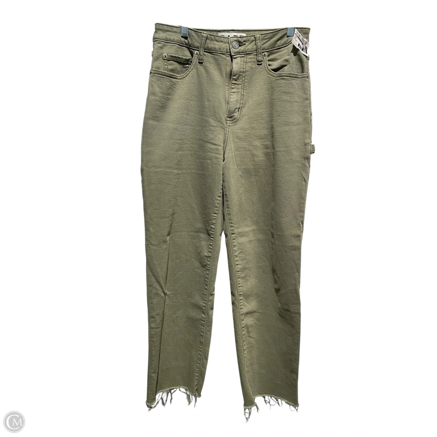 Jeans Straight By Daze In Green, Size: 26