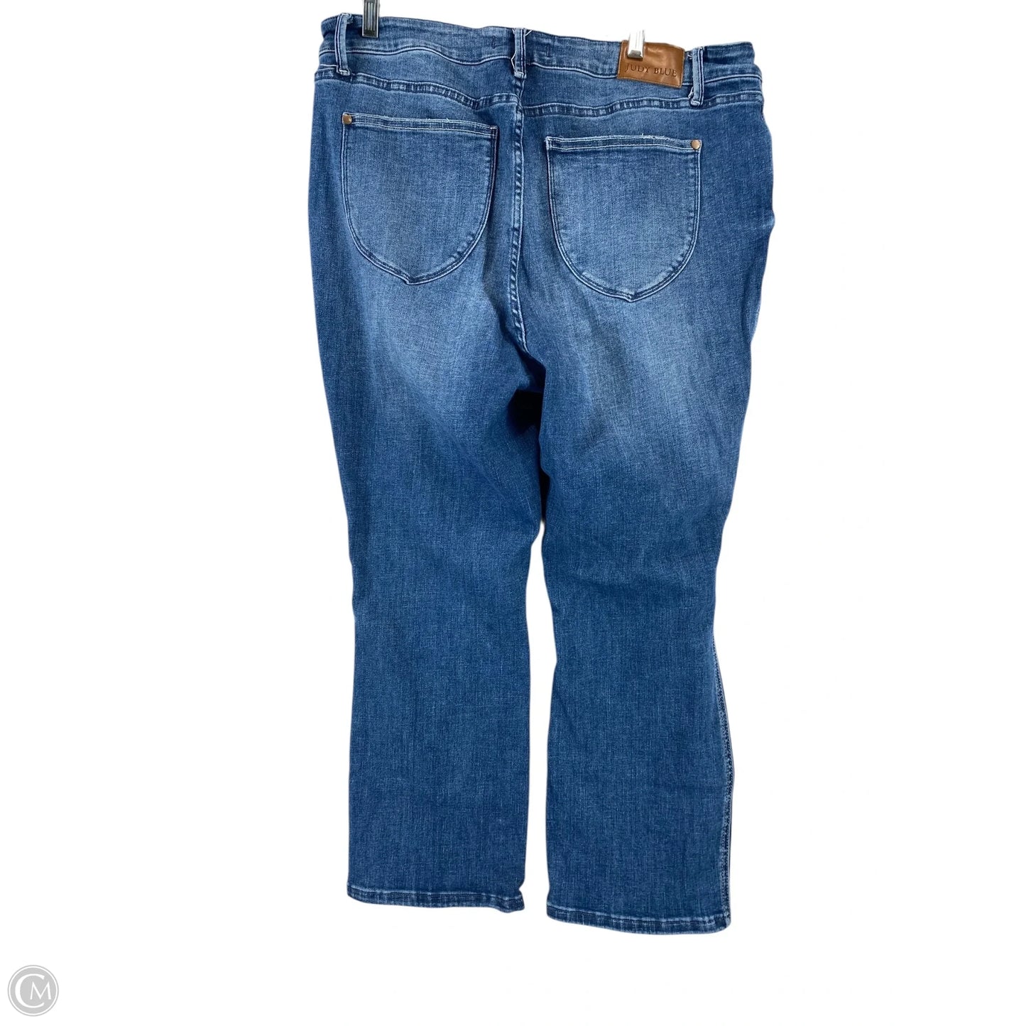 Jeans Skinny By Judy Blue In Blue Denim, Size: 18