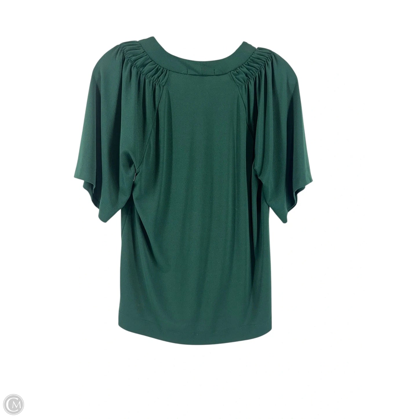 Top Short Sleeve By Banana Republic In Green, Size: Xs