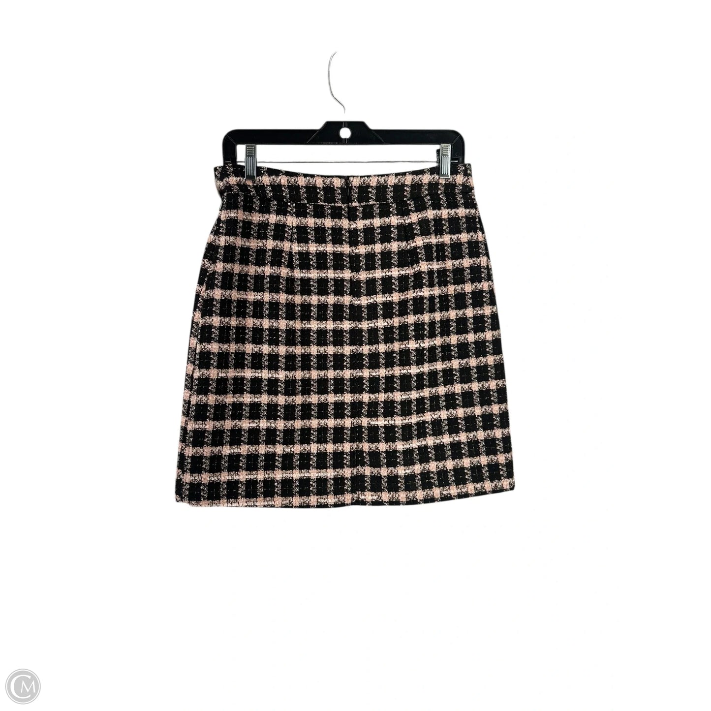 Skirt Midi By Maison Damelie In Plaid Pattern, Size: 4