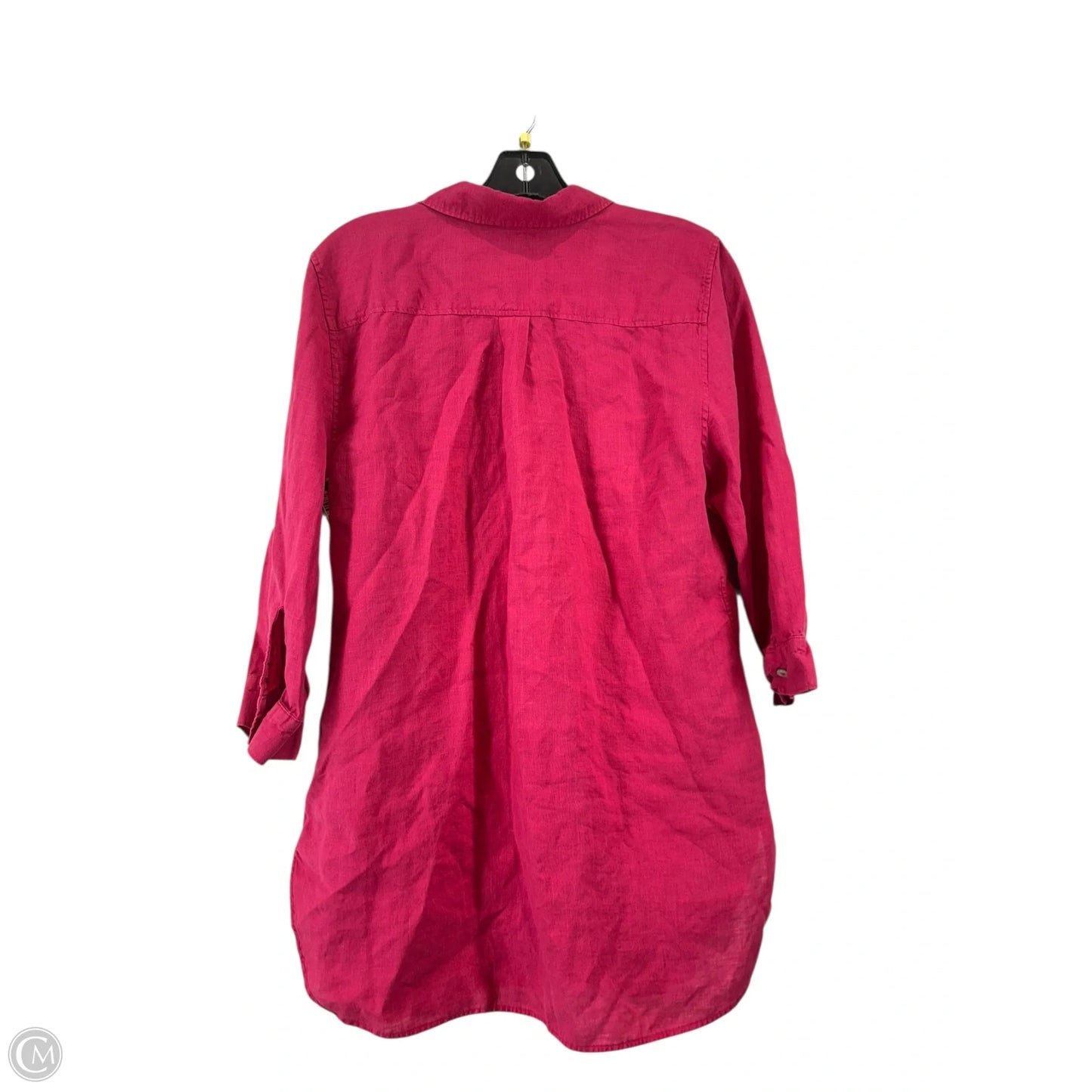 Top Long Sleeve By Chicos In Pink, Size: S