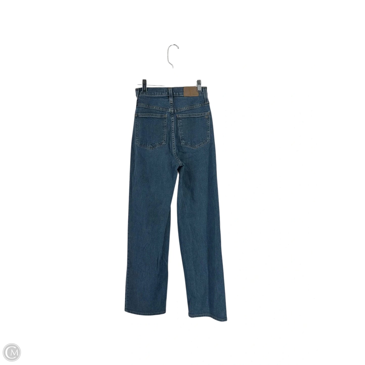 Jeans Straight By Madewell In Blue Denim, Size: 24