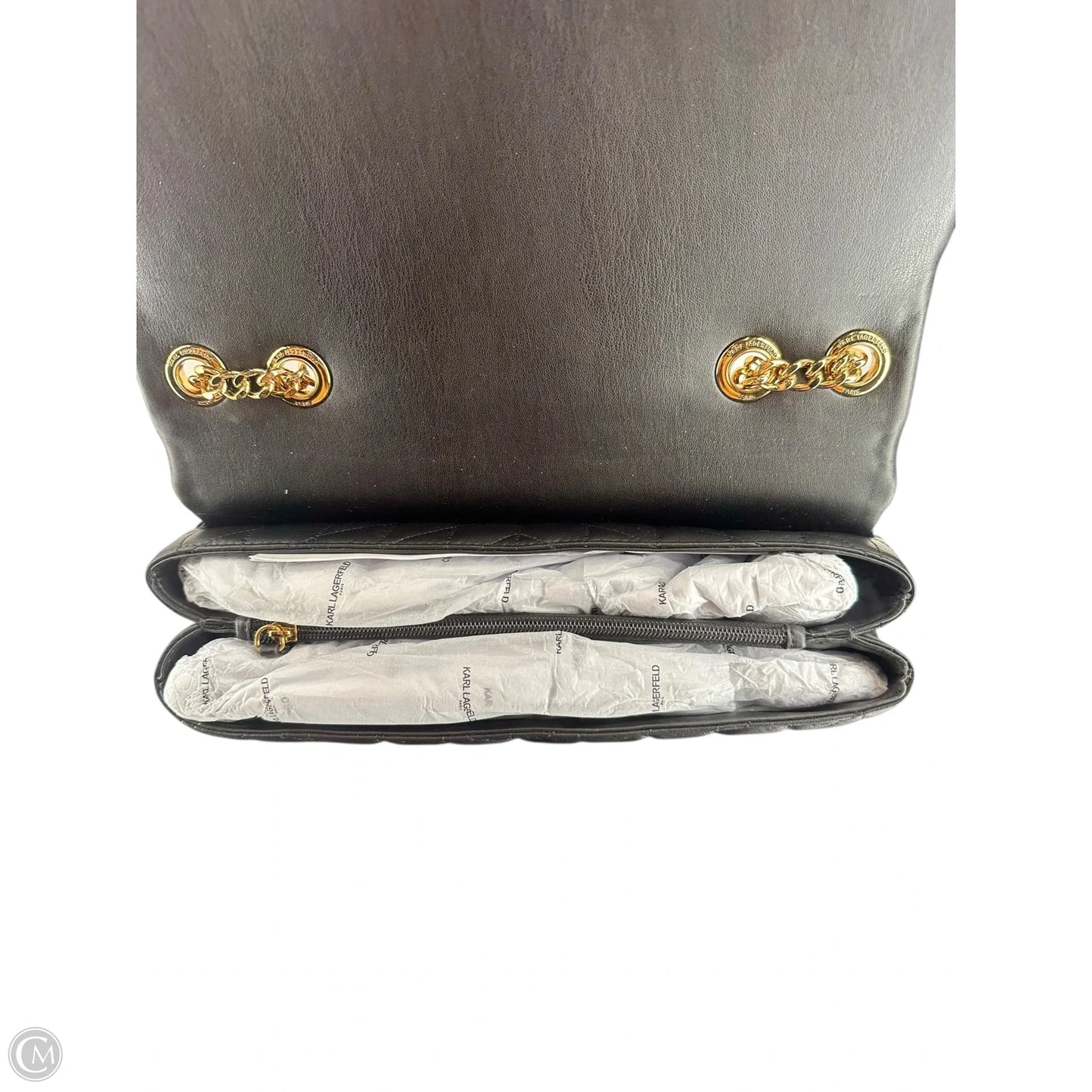 Handbag Designer By Karl Lagerfeld, Size: Large