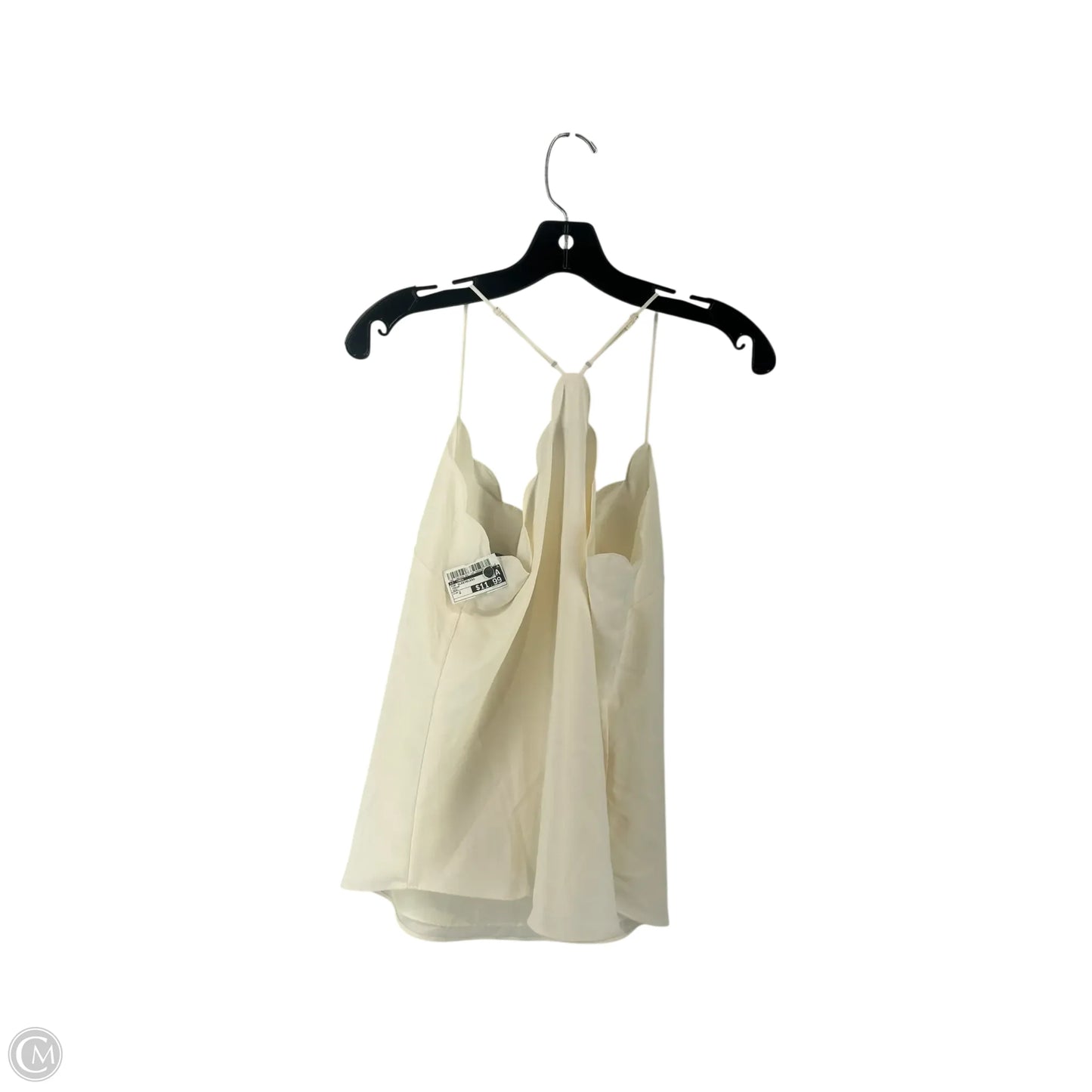 Top Sleeveless By J. Crew In Cream, Size: 2