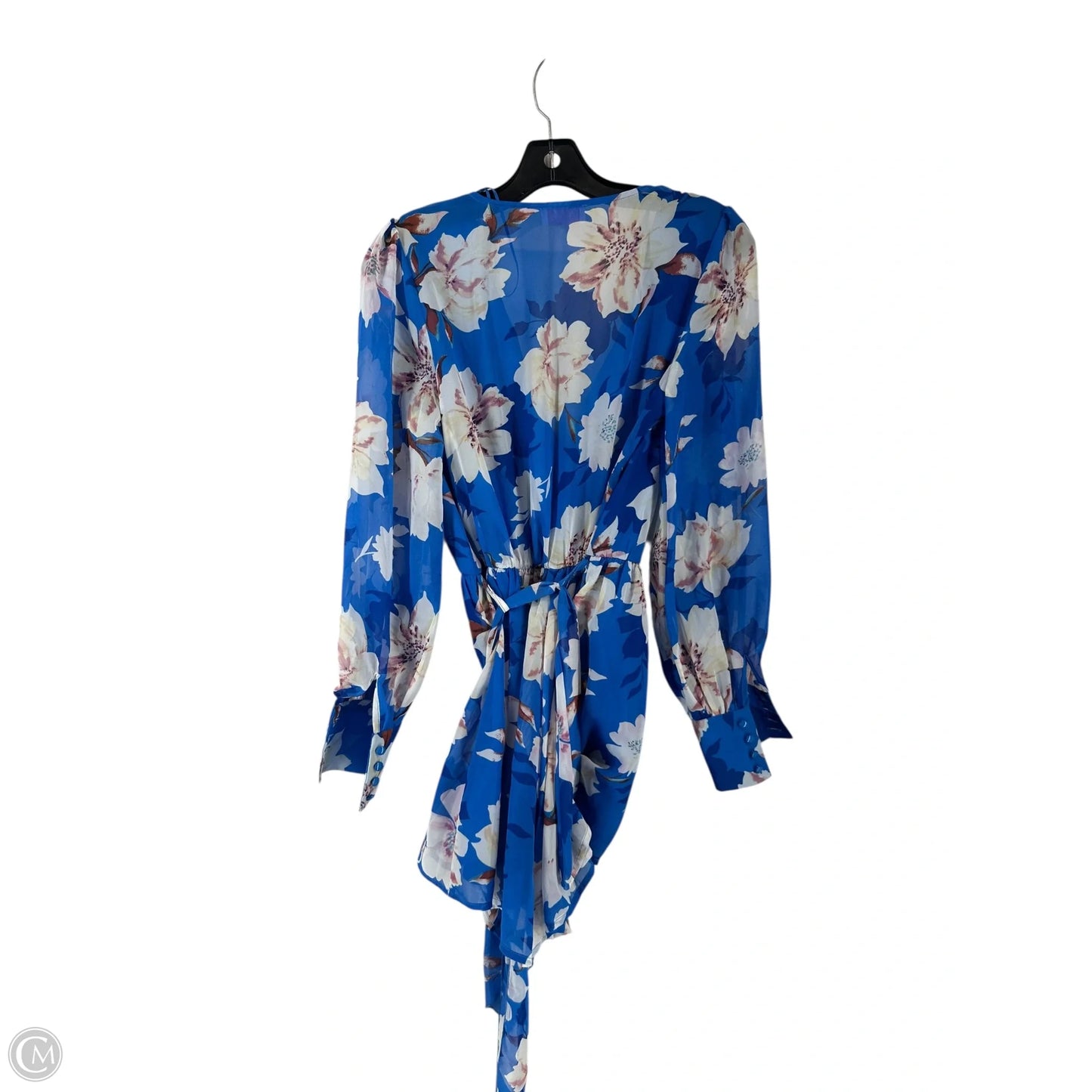 Dress Casual Short By Pink Lily In Blue, Size: S