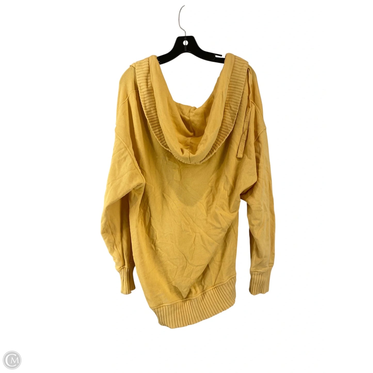 Sweatshirt Hoodie By Aerie In Yellow, Size: S