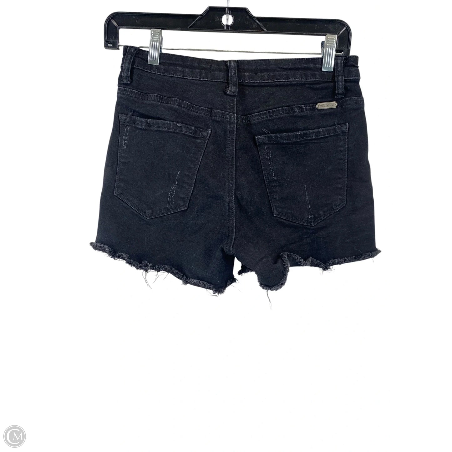 Shorts By Clothes Mentor In Black Denim, Size: M