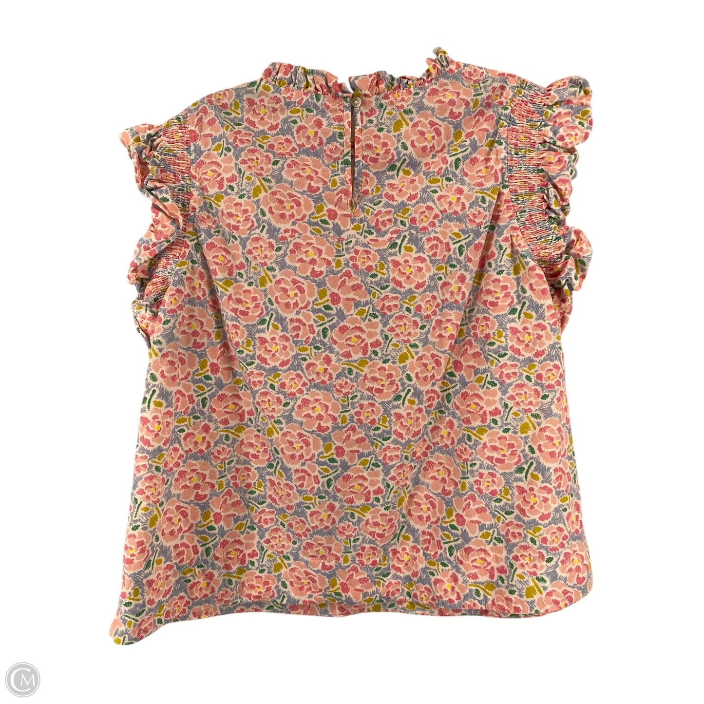 Top Short Sleeve By Jodifl In Floral Print, Size: L