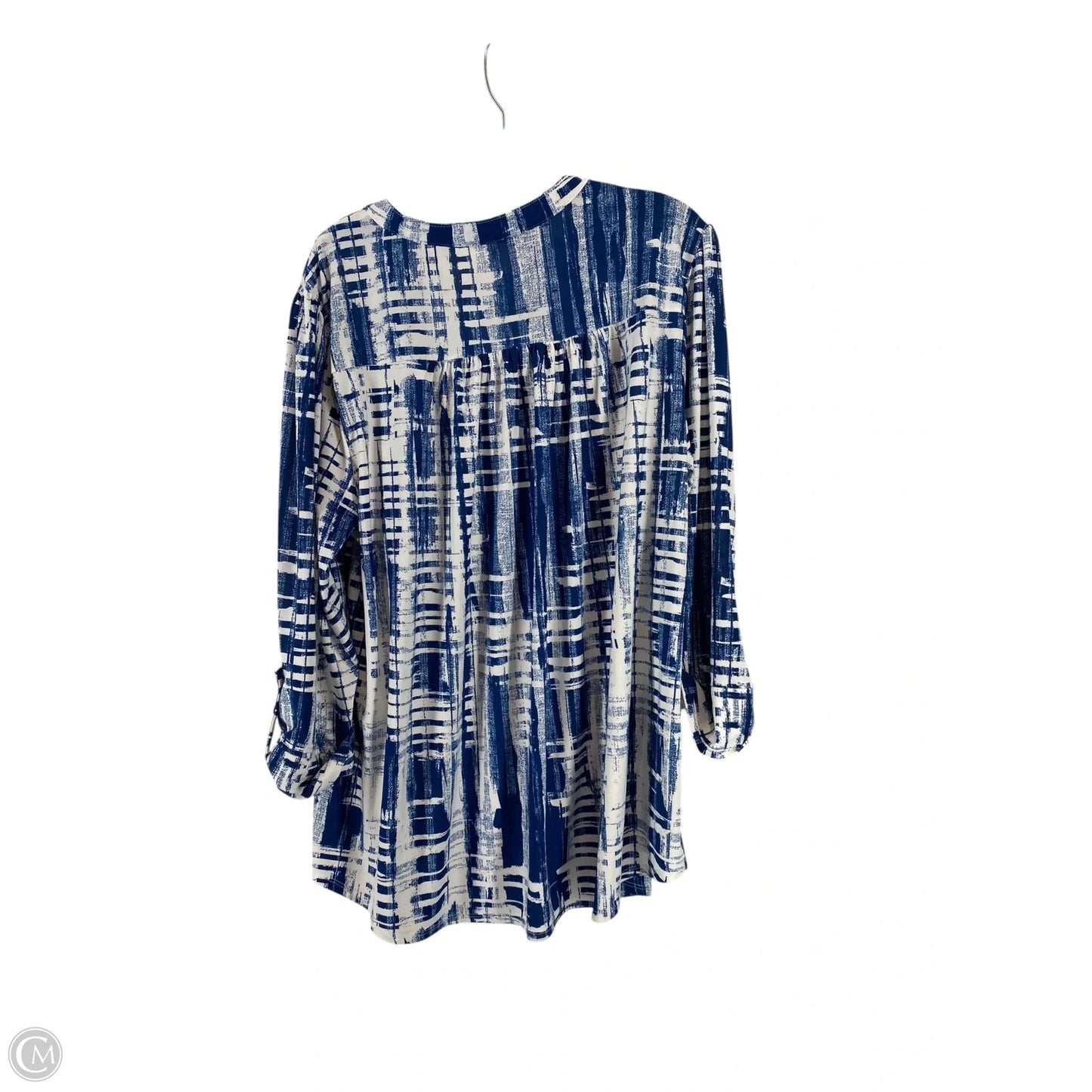 Top Long Sleeve By Cocomo In Blue, Size: Xl