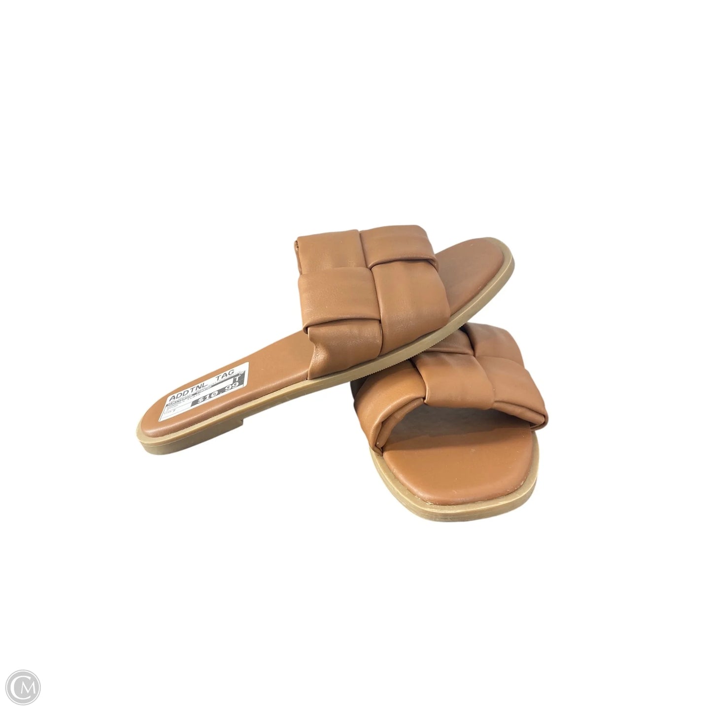 Sandals Flats By Universal Thread In Brown, Size: 7