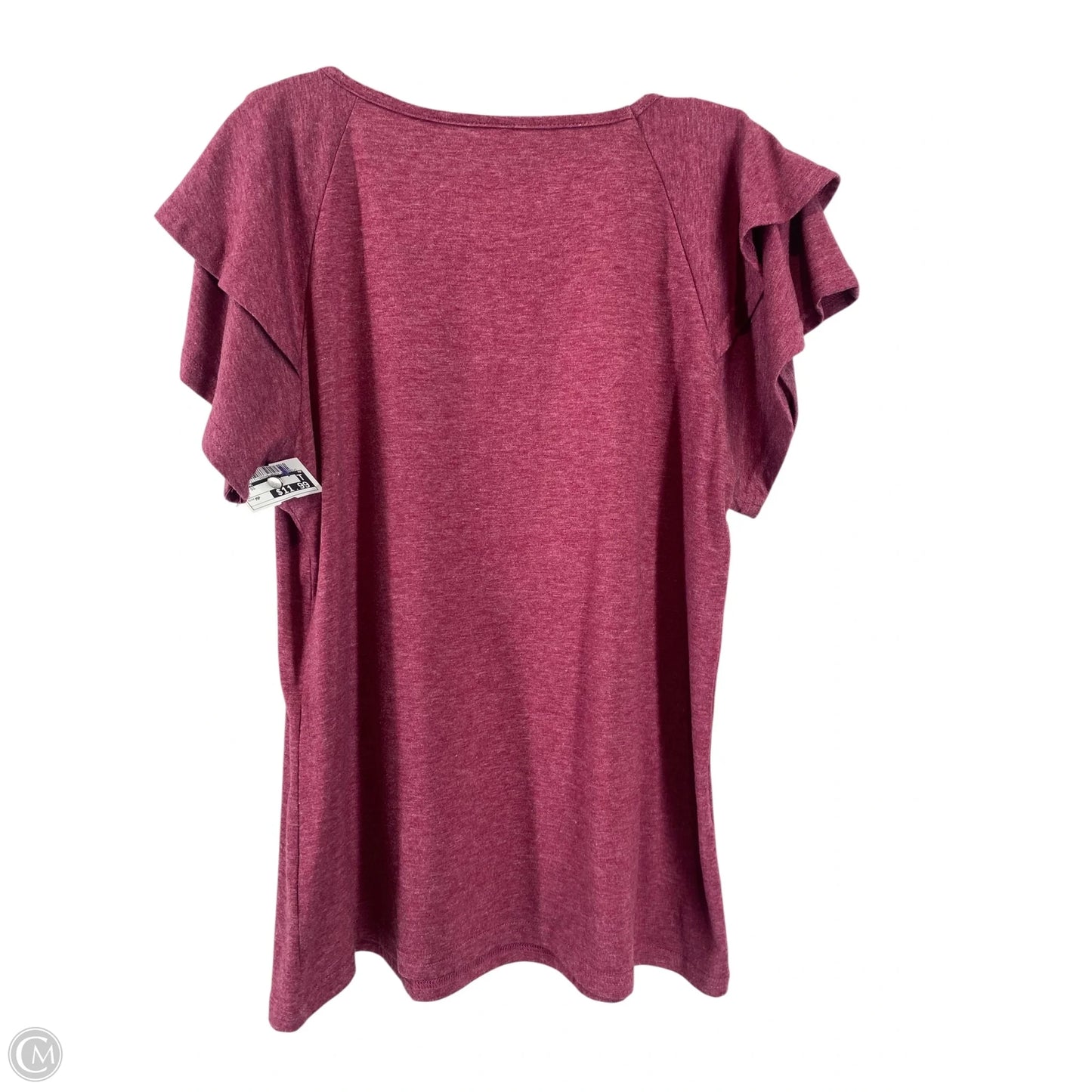 Top Short Sleeve By Cmc In Red, Size: Mp