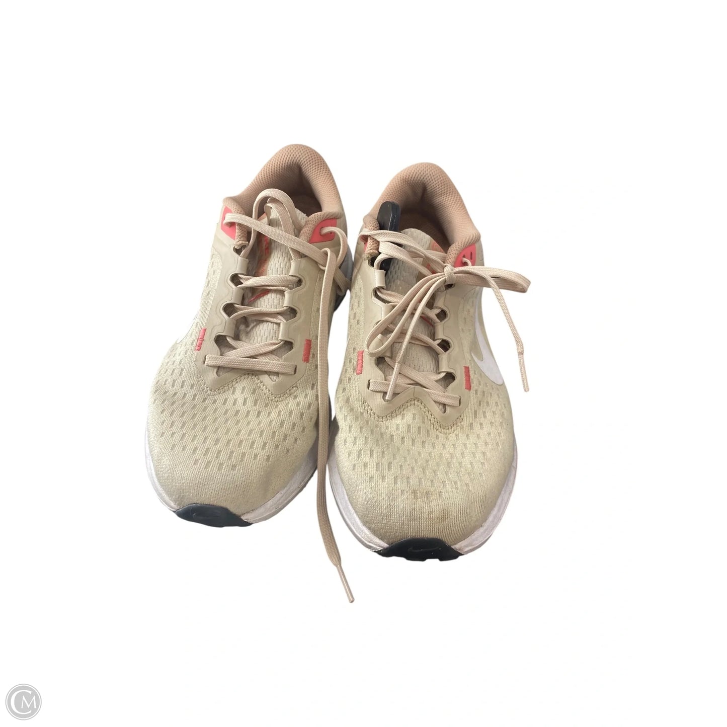 Shoes Athletic By Nike In Beige, Size: 7.5