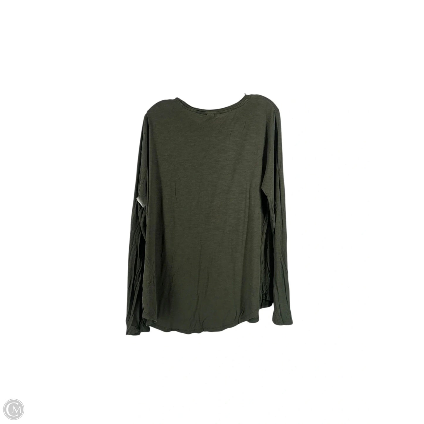 Top Long Sleeve By Old Navy In Green, Size: Xl