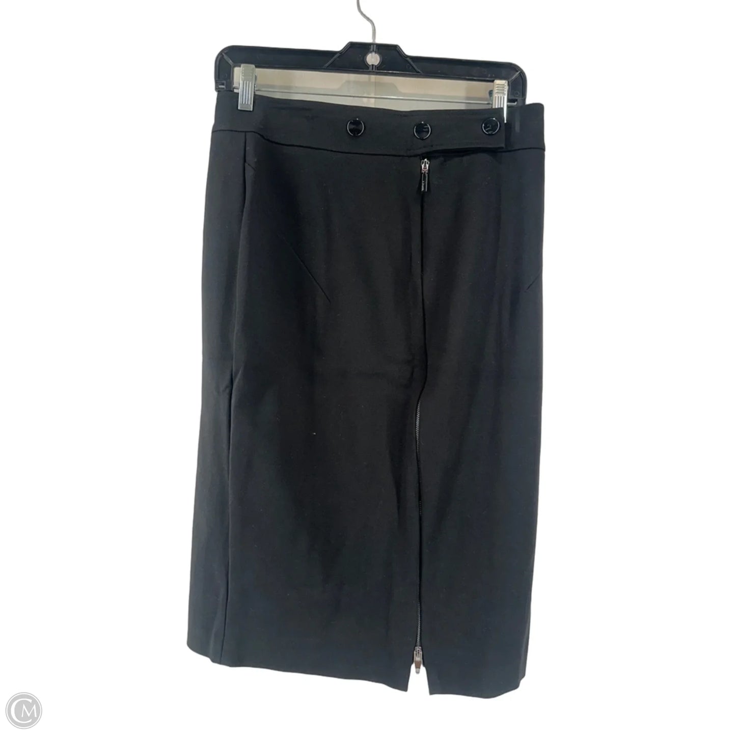 Skirt Midi By Tahari In Black, Size: 6