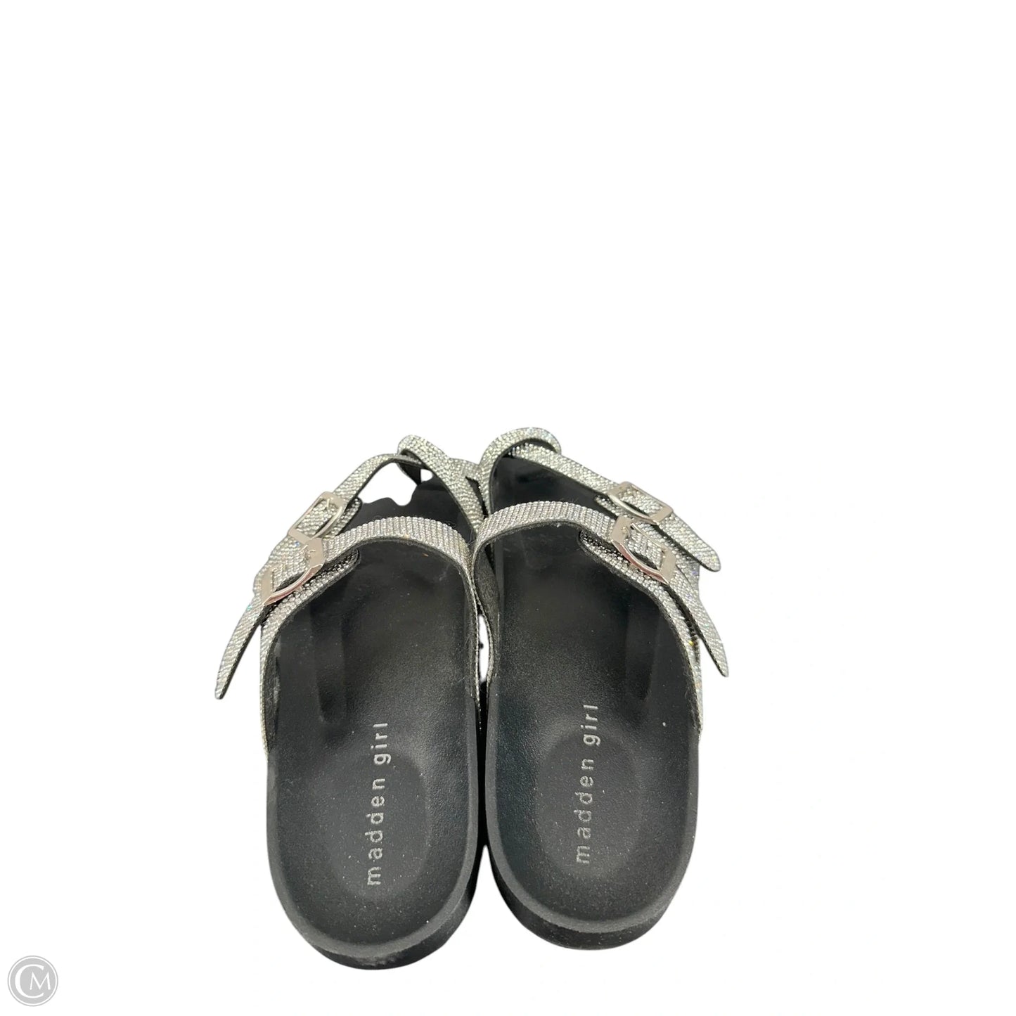 Sandals Flats By Madden Girl In Black, Size: 7.5