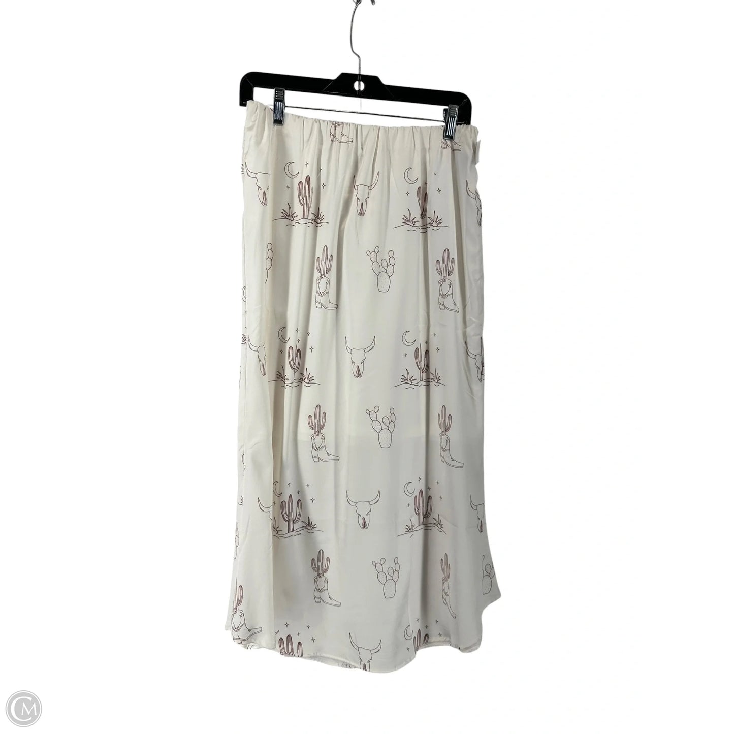 Skirt Maxi By Davi & Dani In White, Size: M