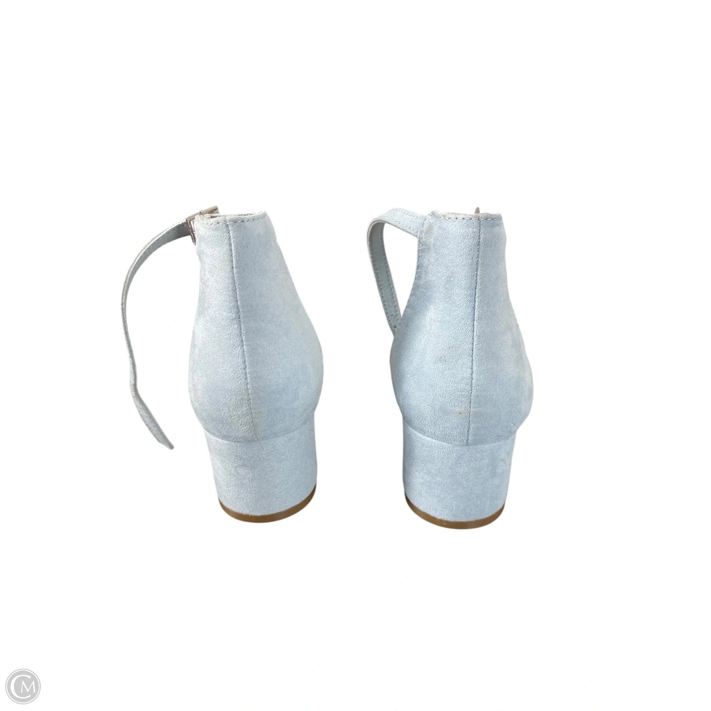 Shoes Heels Block By Sugar In Blue, Size: 7