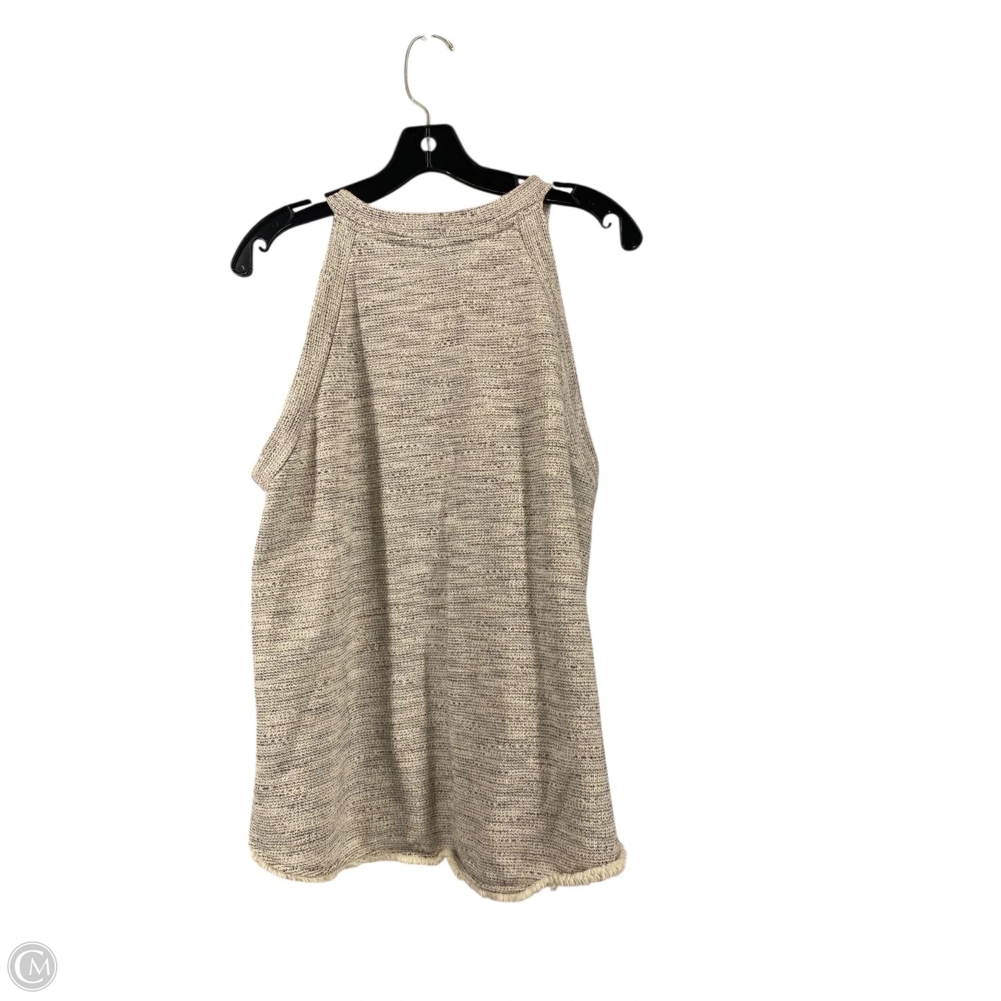 Top Sleeveless By W5 In Grey, Size: Xl