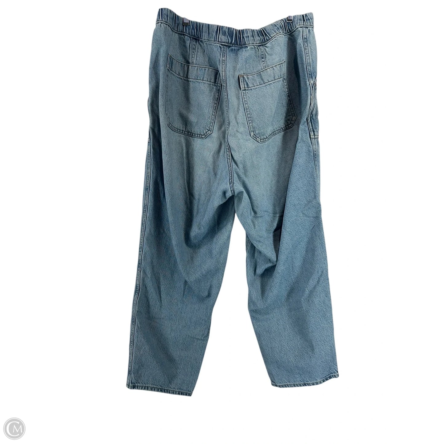 Jeans Wide Leg By Madewell In Blue Denim, Size: Xl
