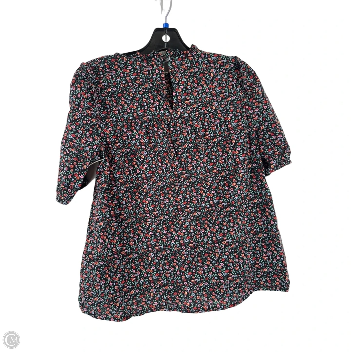 Top Short Sleeve By Madewell In Black, Size: Xs