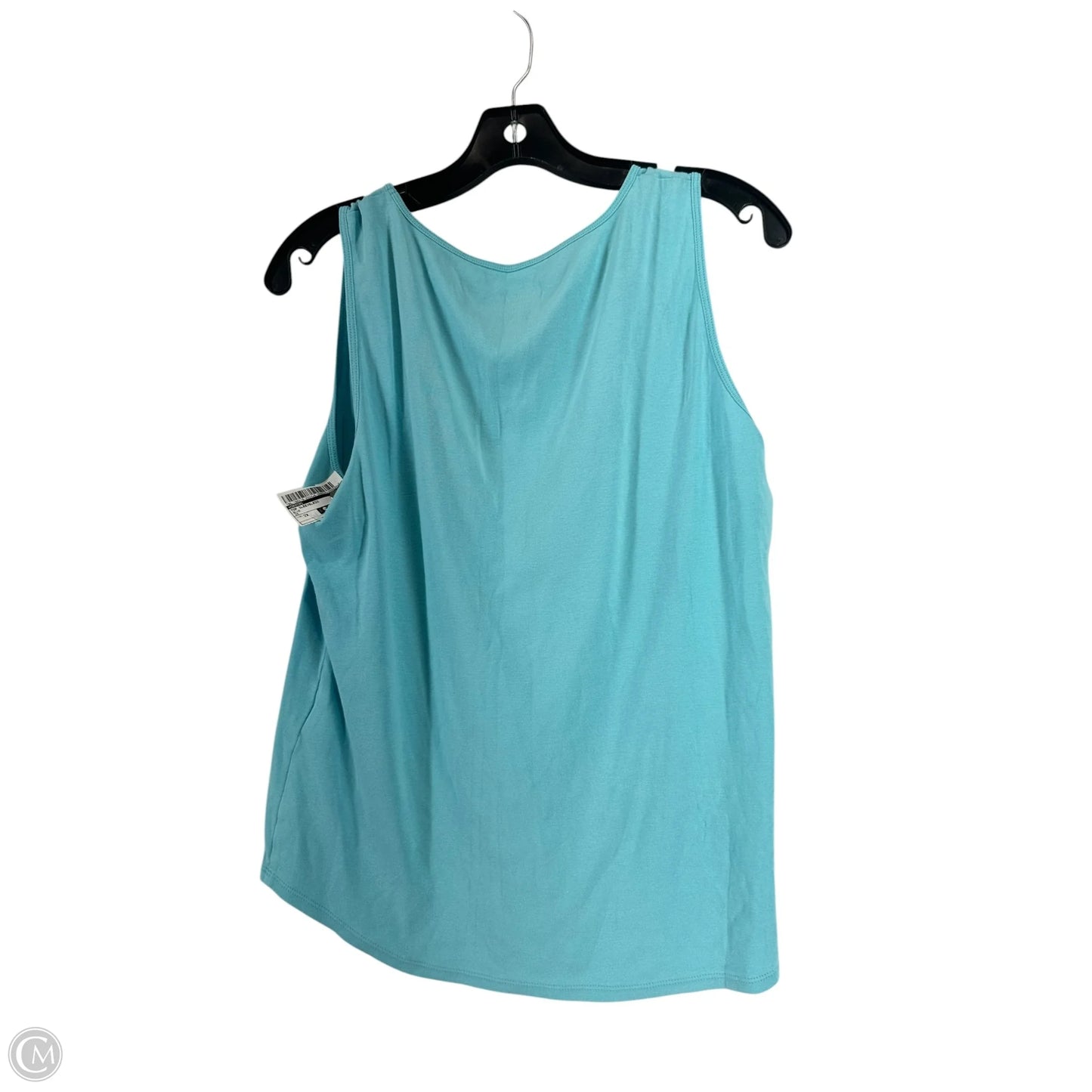 Top Sleeveless By Chicos In Blue, Size: 2x