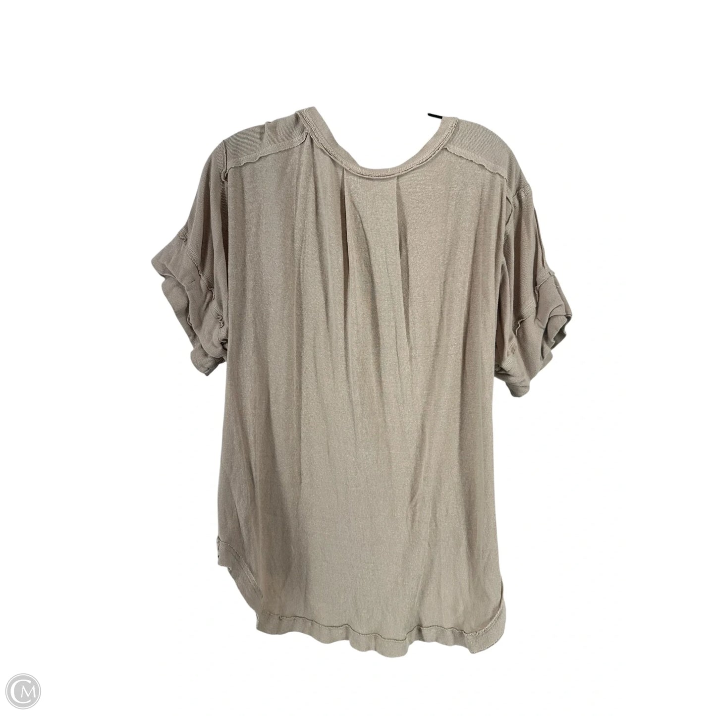 Top Short Sleeve By We The Free In Brown, Size: Xs