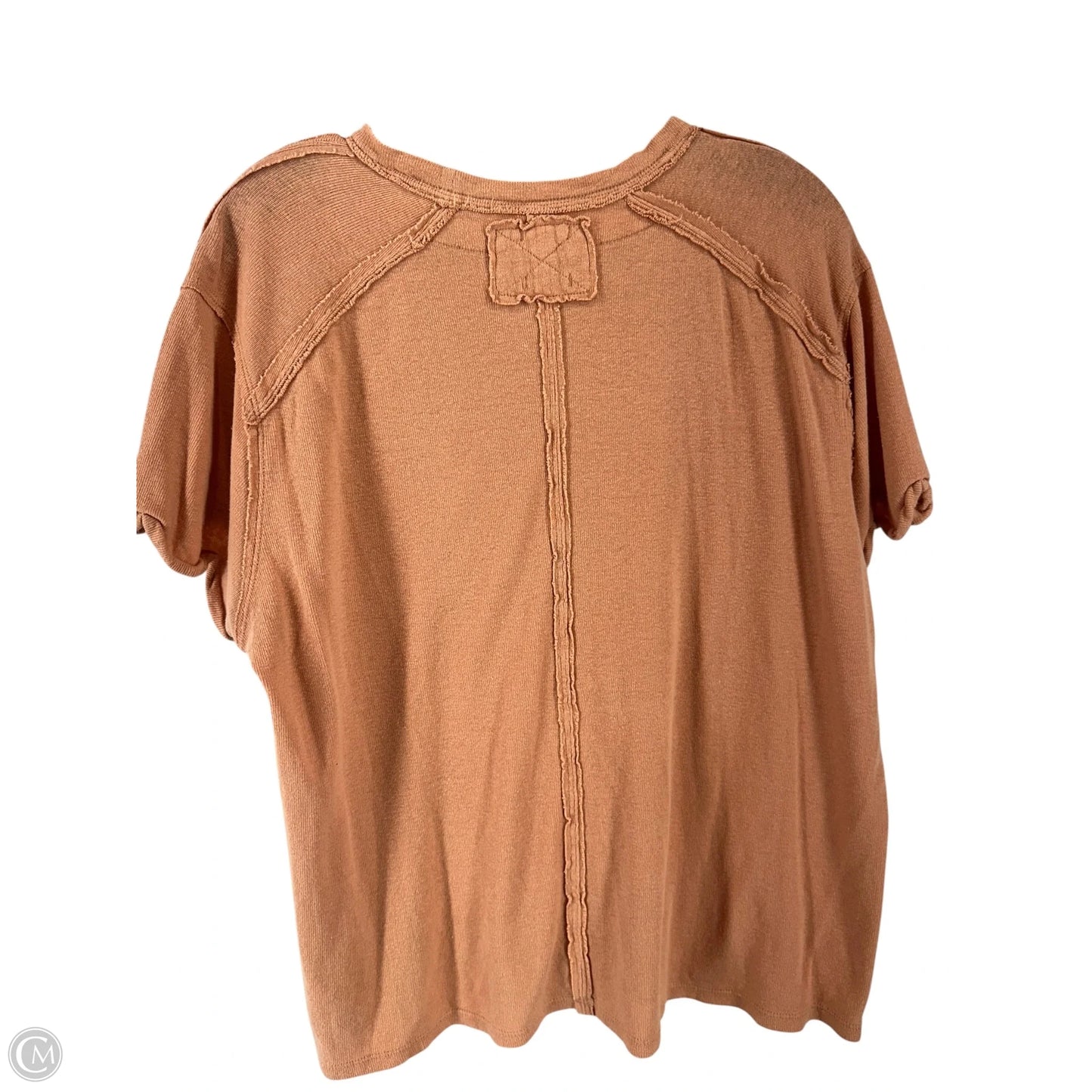 Top Short Sleeve By We The Free In Orange, Size: Xs