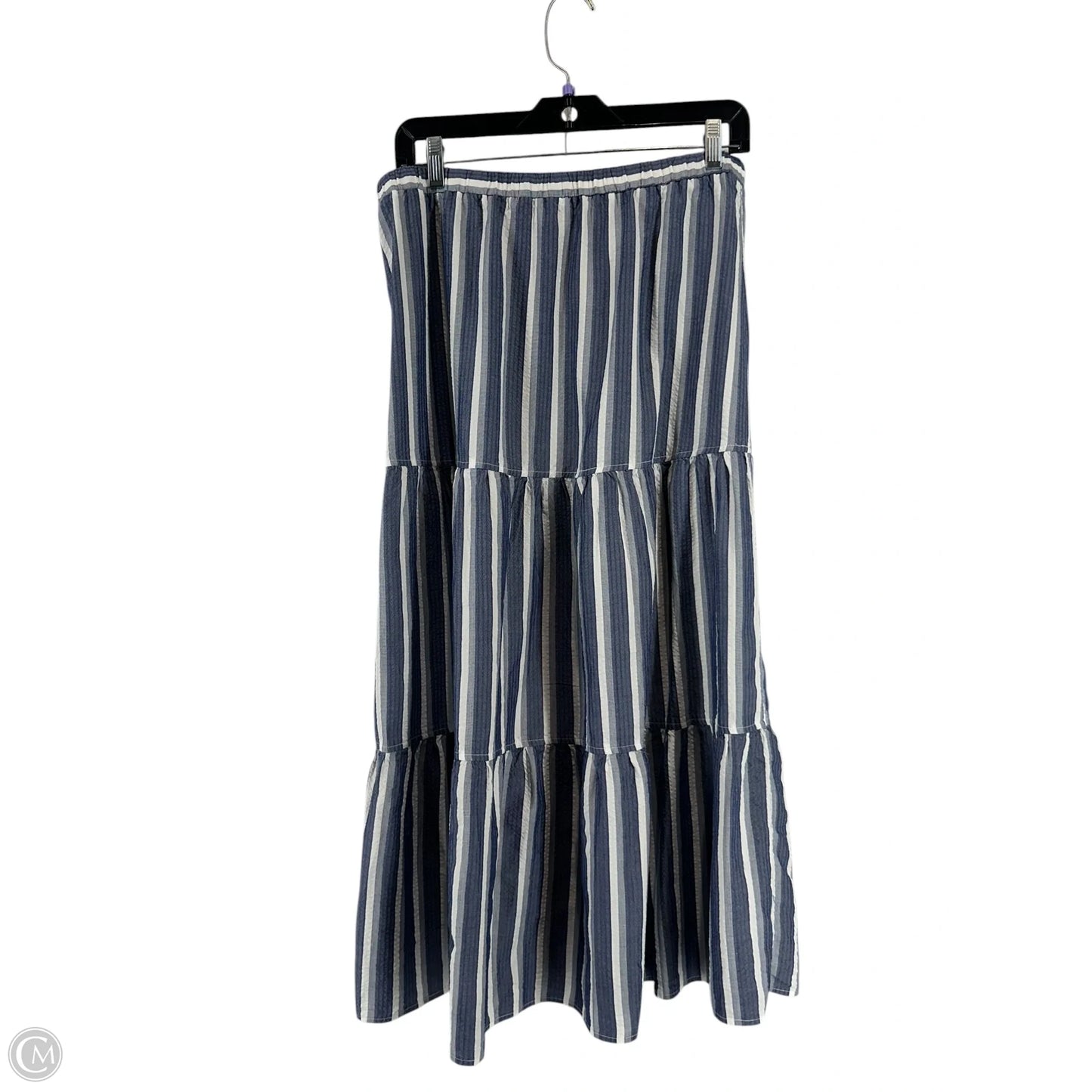 Skirt Maxi By Cloth & Stone In Striped Pattern, Size: S