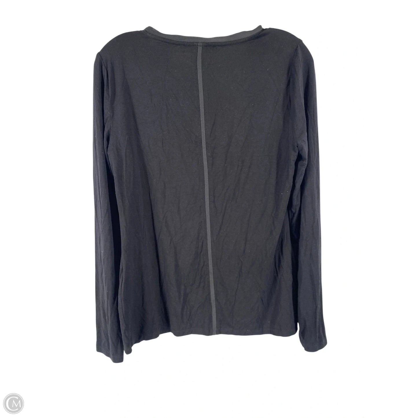 Top Long Sleeve By White House Black Market In Black, Size: S