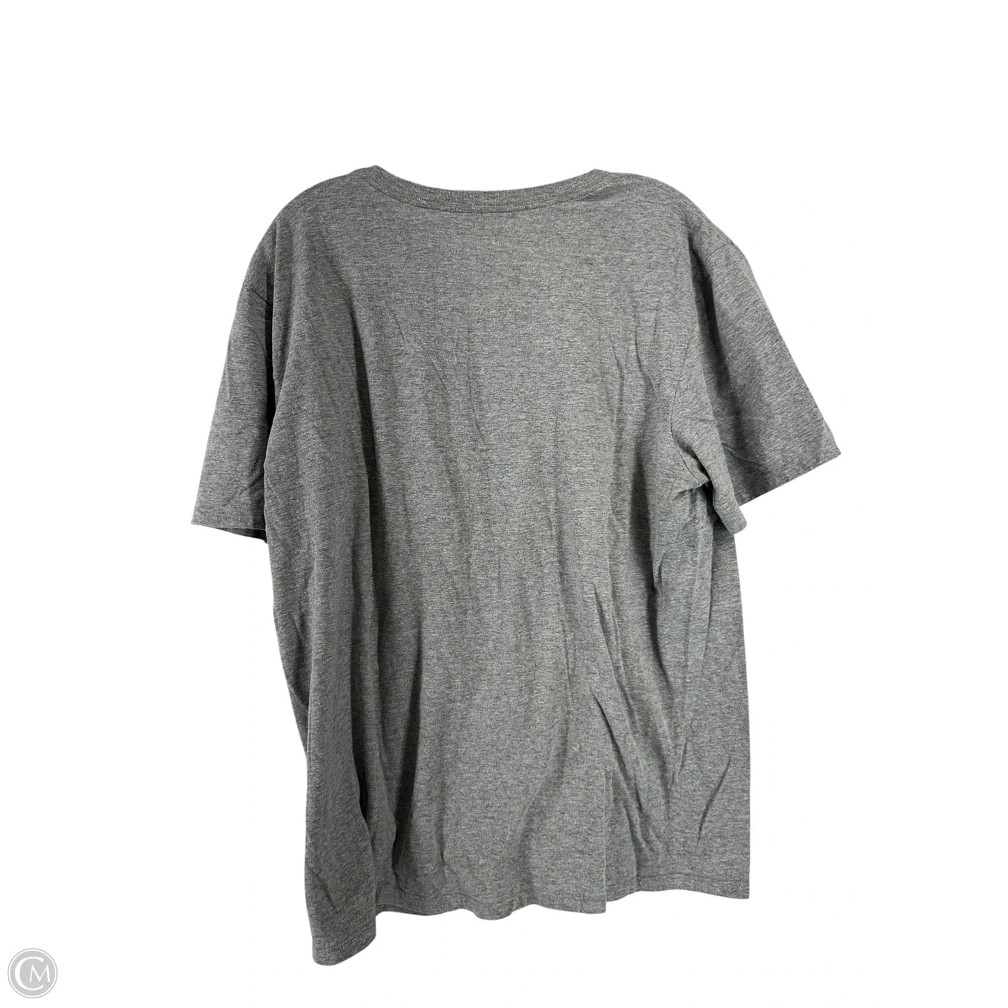 Top Short Sleeve By Nike In Grey, Size: Xl