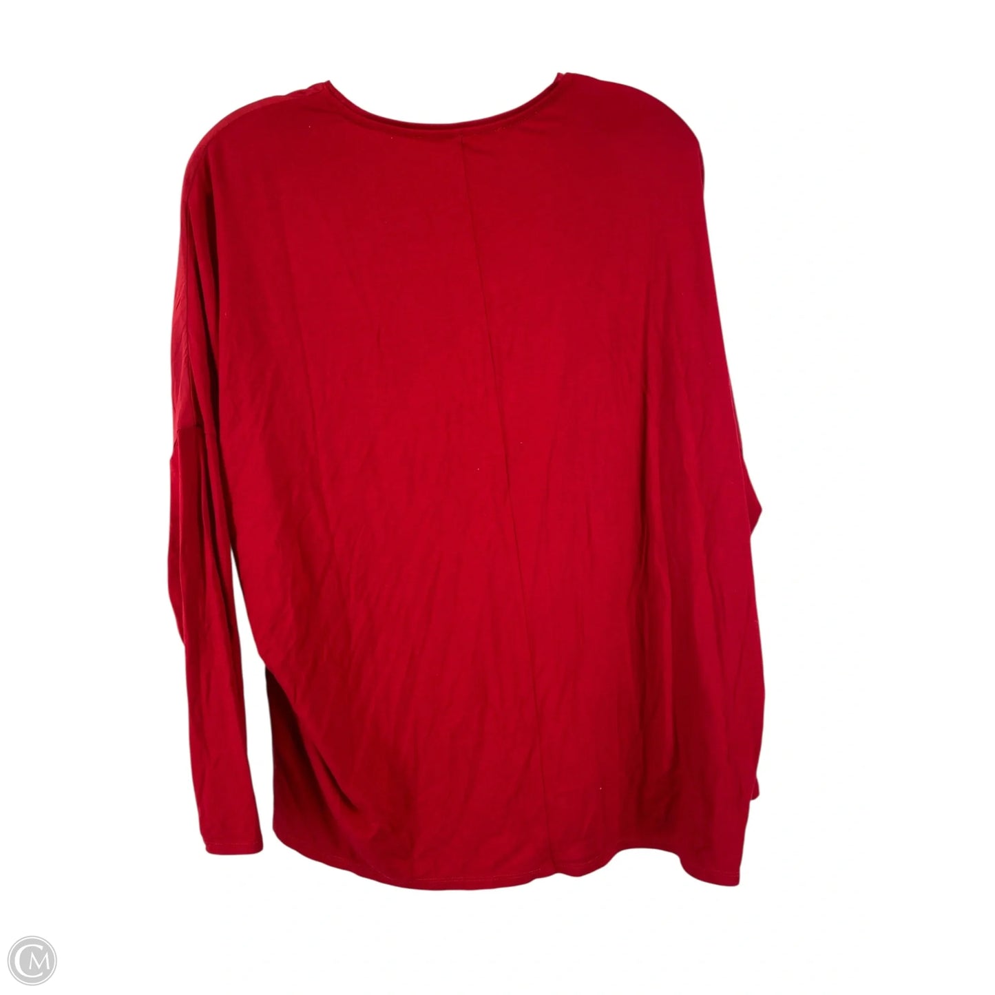 Top Long Sleeve By White House Black Market In Red, Size: S