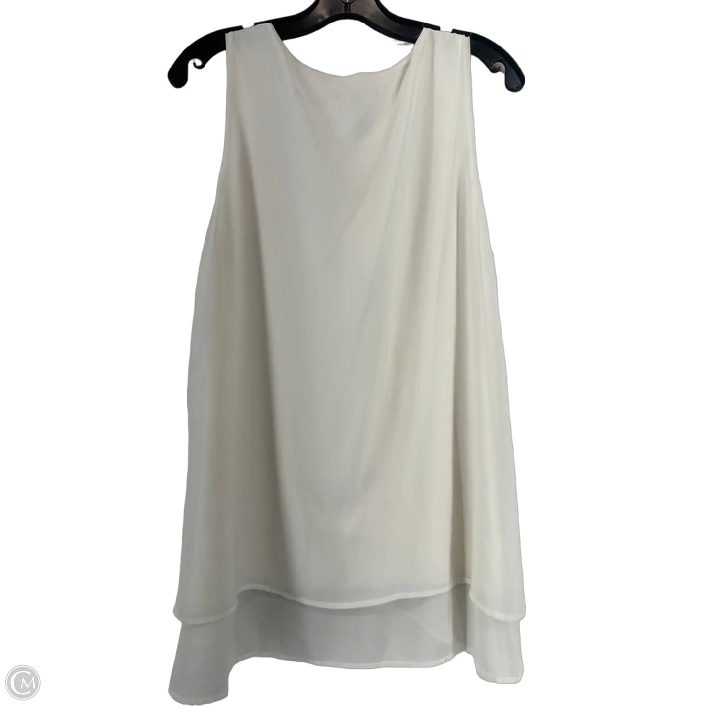 Top Sleeveless By White House Black Market In White, Size: L