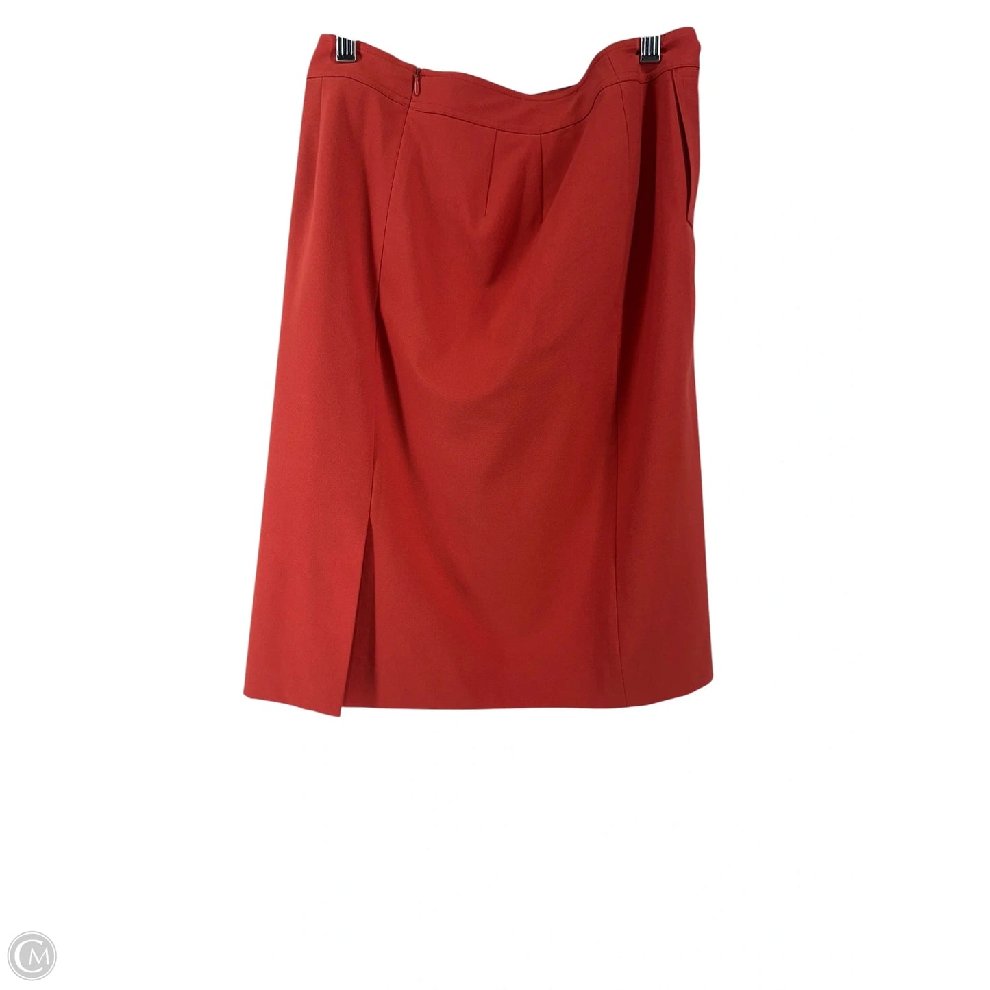 Skirt Midi By Talbots In Red, Size: 6