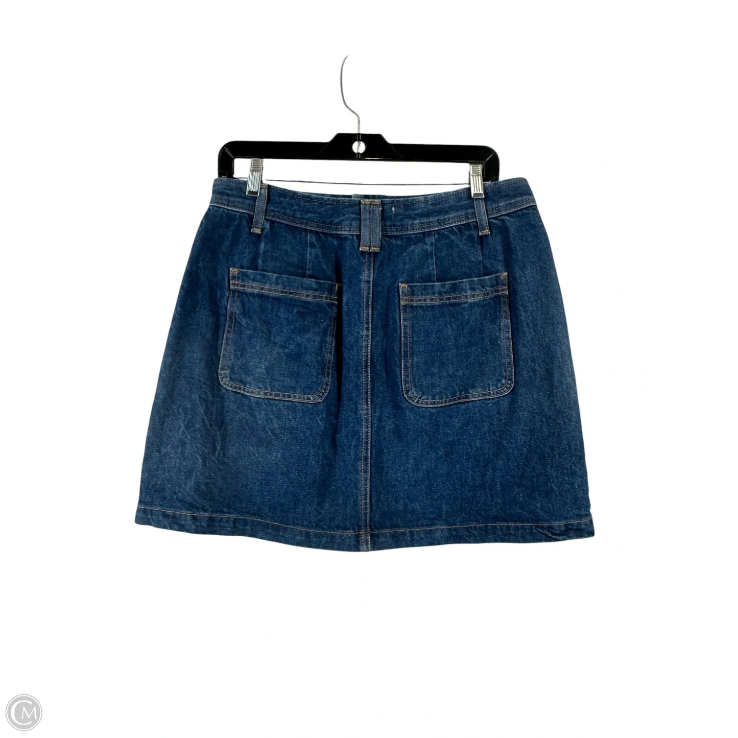 Skirt Mini & Short By Loft In Blue Denim, Size: 6
