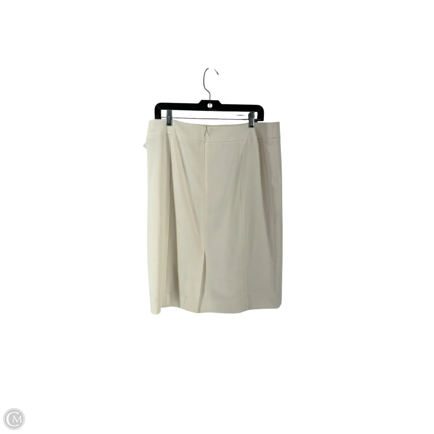 Skirt Midi By Calvin Klein In White, Size: 14
