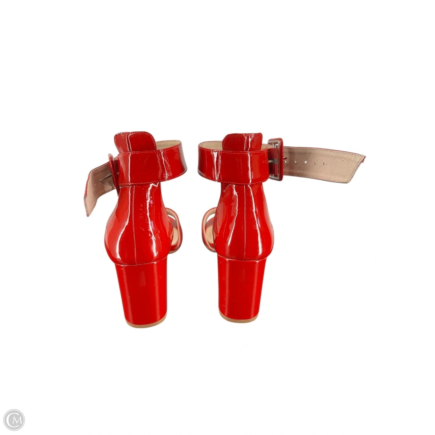 Shoes Heels Block By Chinese Laundry In Red, Size: 9