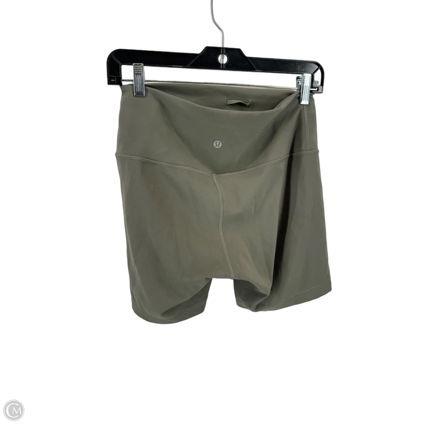 Athletic Shorts By Lululemon In Green, Size: 6