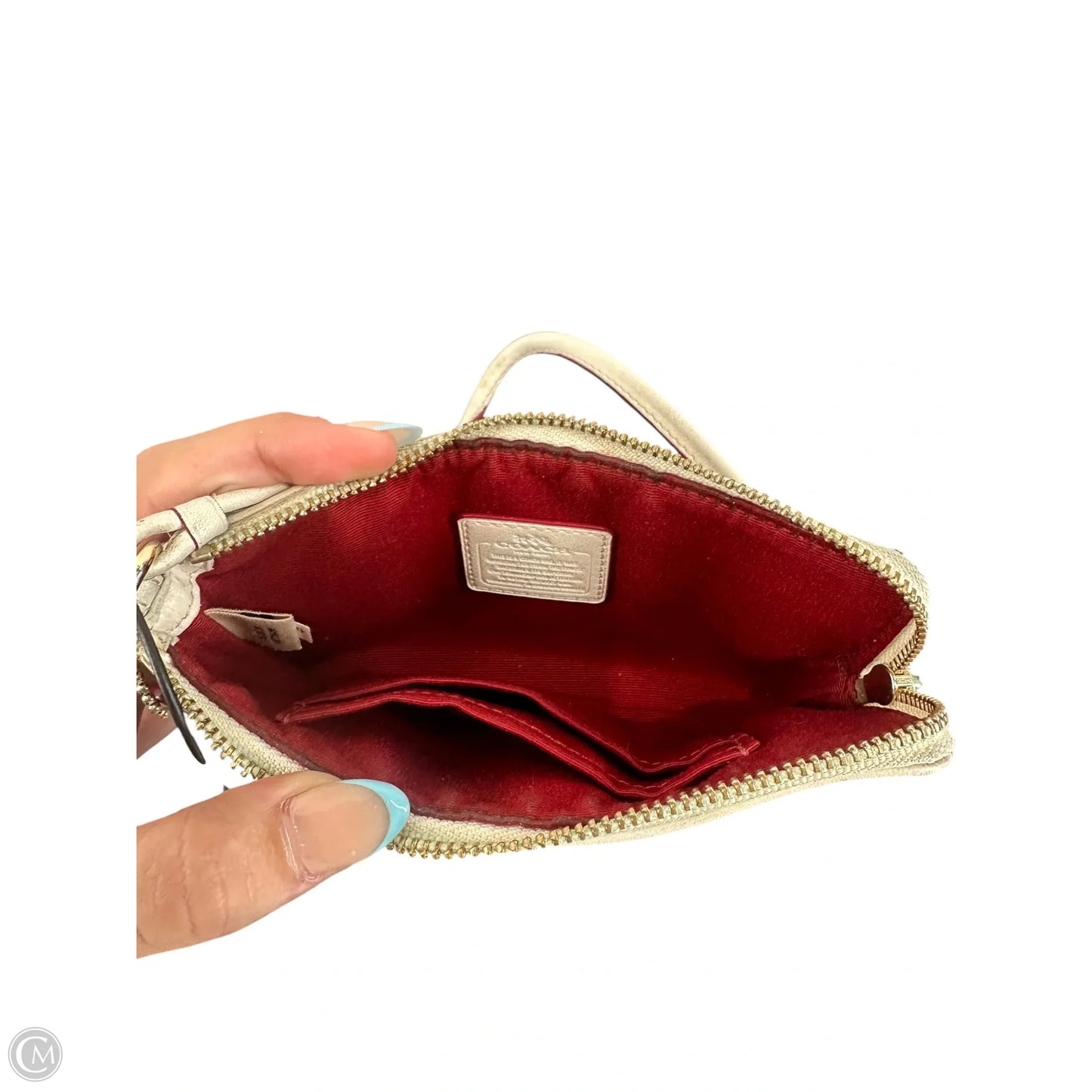 Wristlet Designer By Coach, Size: Small